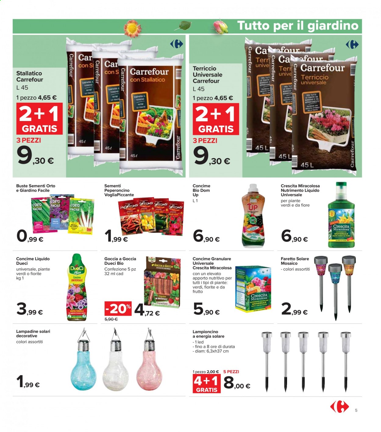 Volantino Carrefour - 8/3/2021 - 19/4/2021. Pagina 5