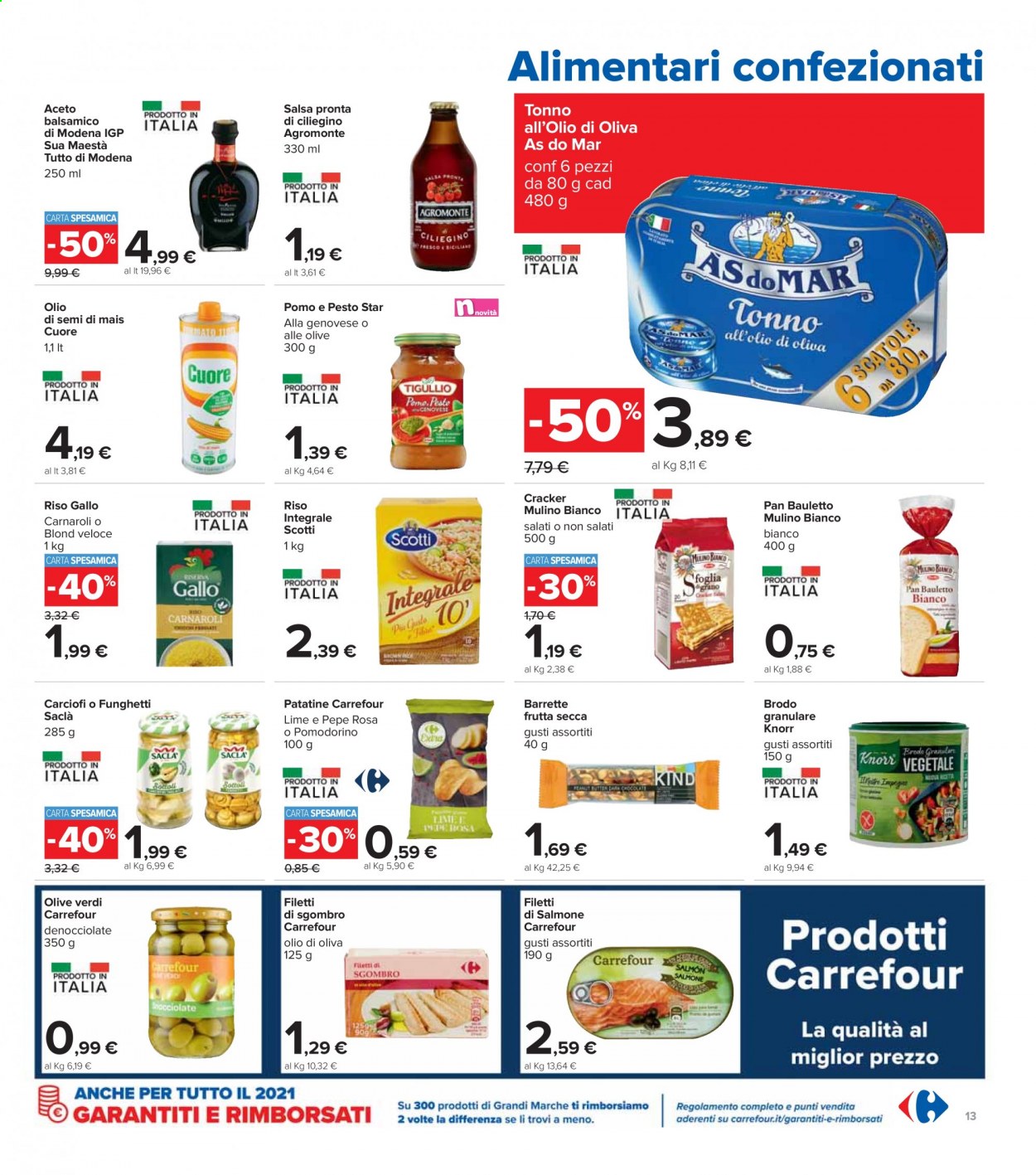 Volantino Carrefour - 8/3/2021 - 21/3/2021. Pagina 13