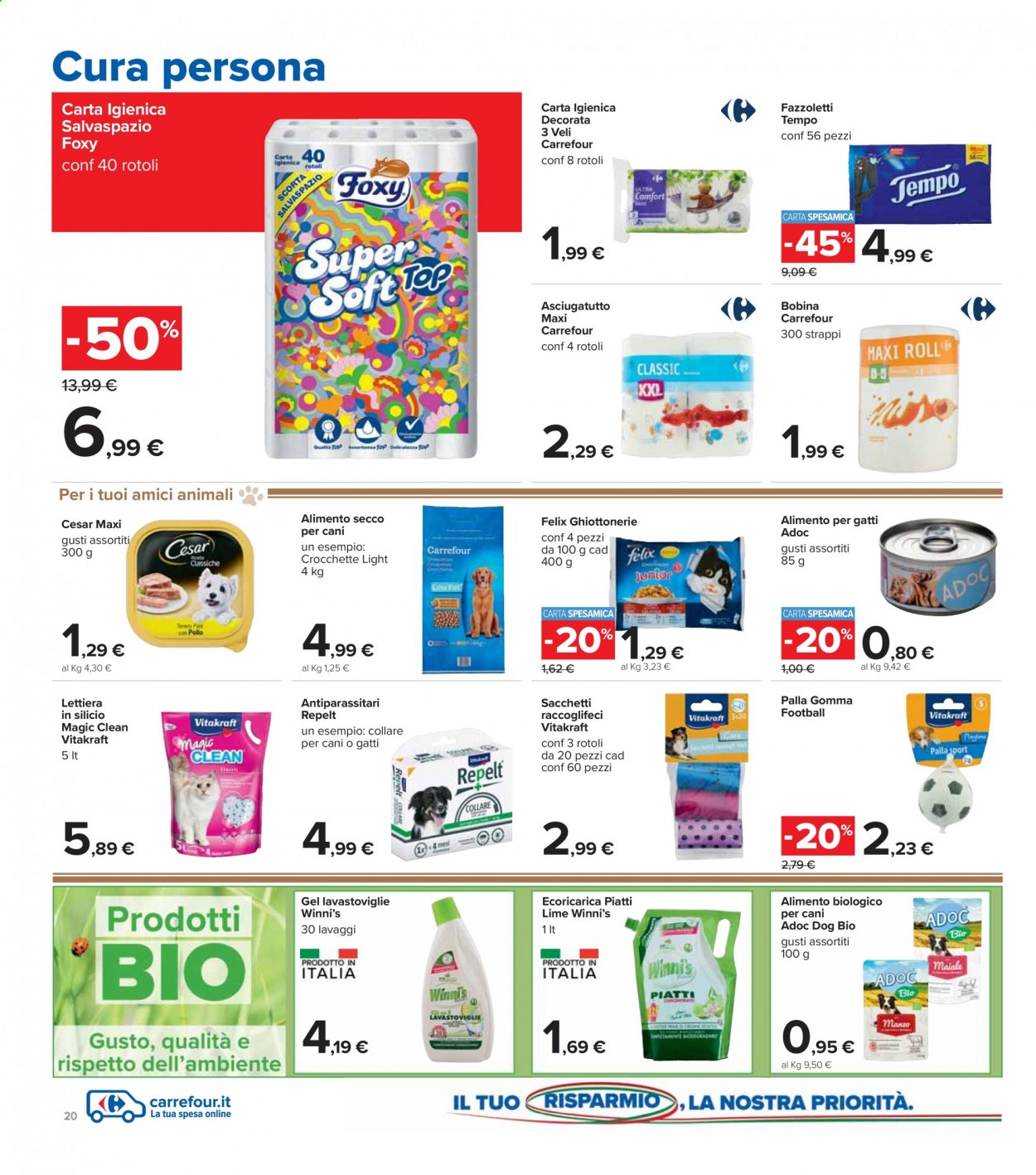 Volantino Carrefour - 8/3/2021 - 21/3/2021. Pagina 20