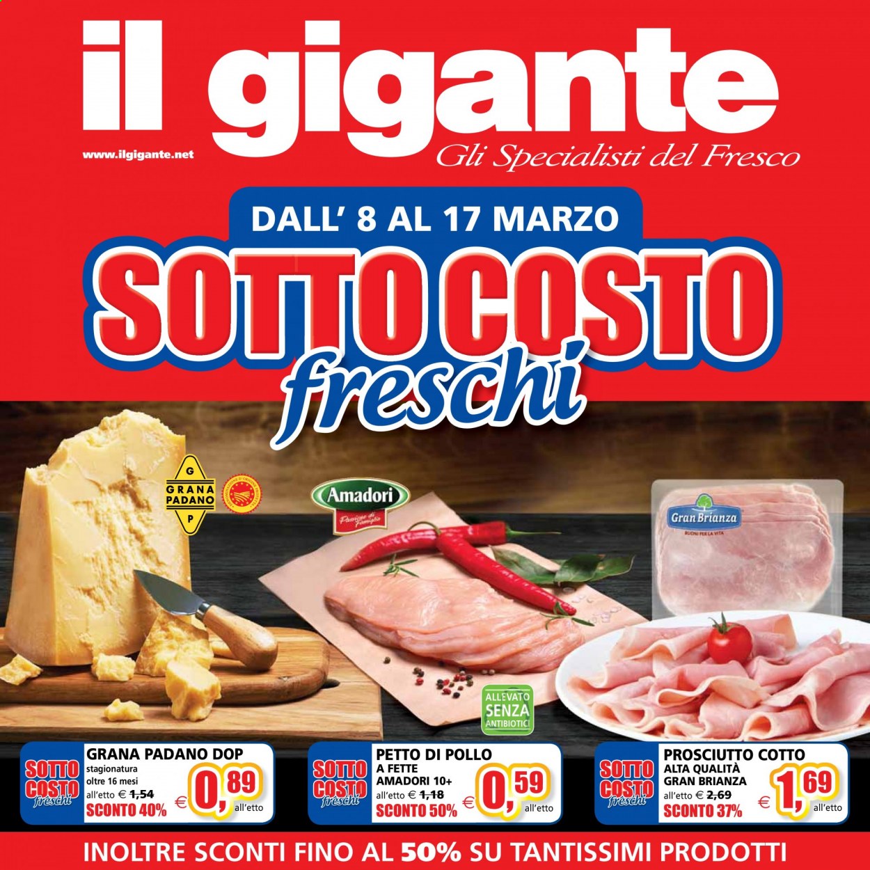 Volantino Il Gigante - 8/3/2021 - 17/3/2021. Pagina 1