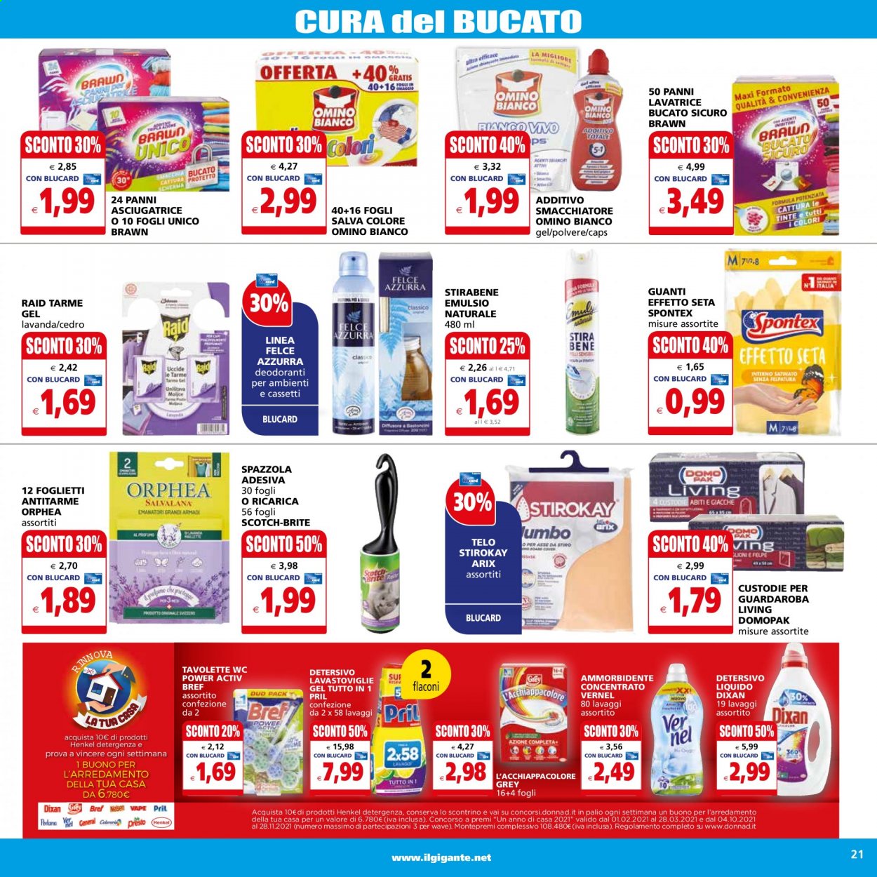 Volantino Il Gigante - 8/3/2021 - 17/3/2021. Pagina 21