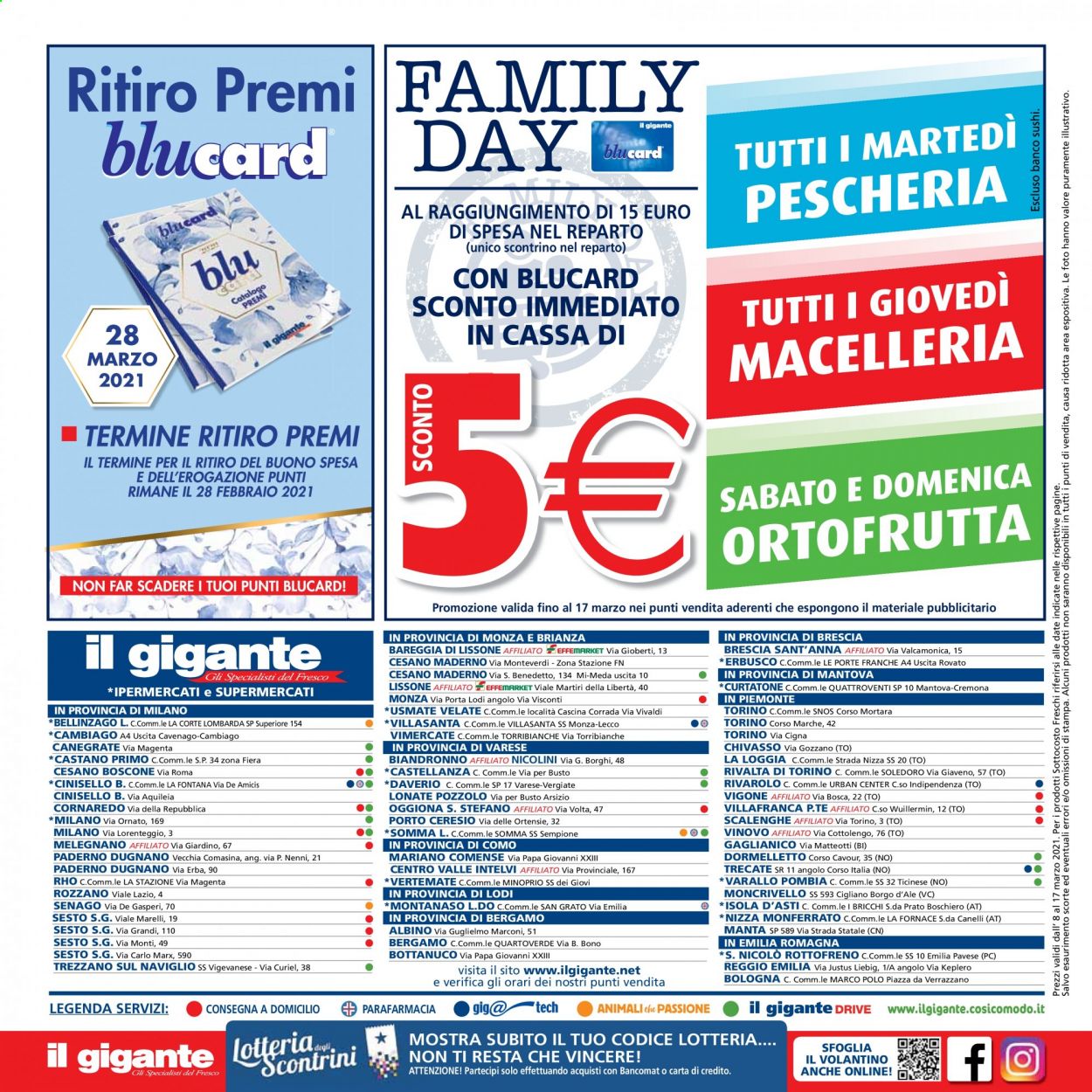 Volantino Il Gigante - 8/3/2021 - 17/3/2021. Pagina 32