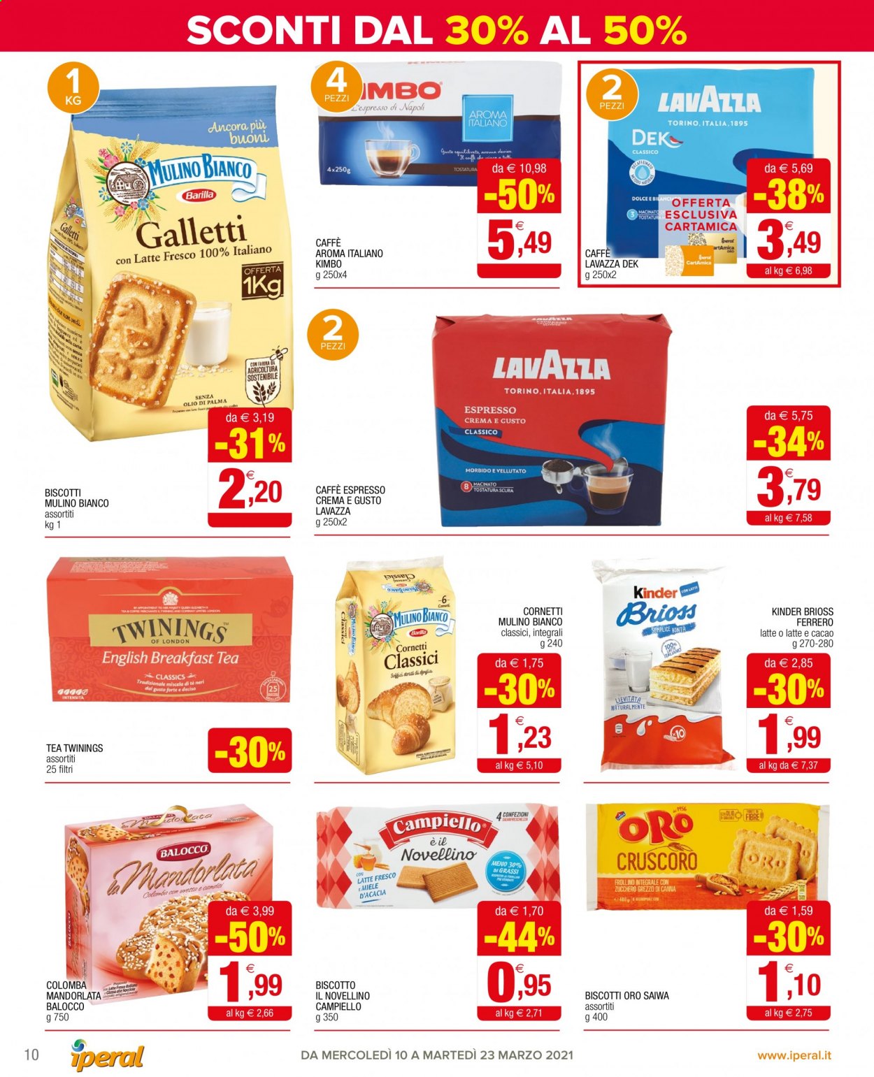 Volantino Iperal - 10/3/2021 - 23/3/2021. Pagina 10