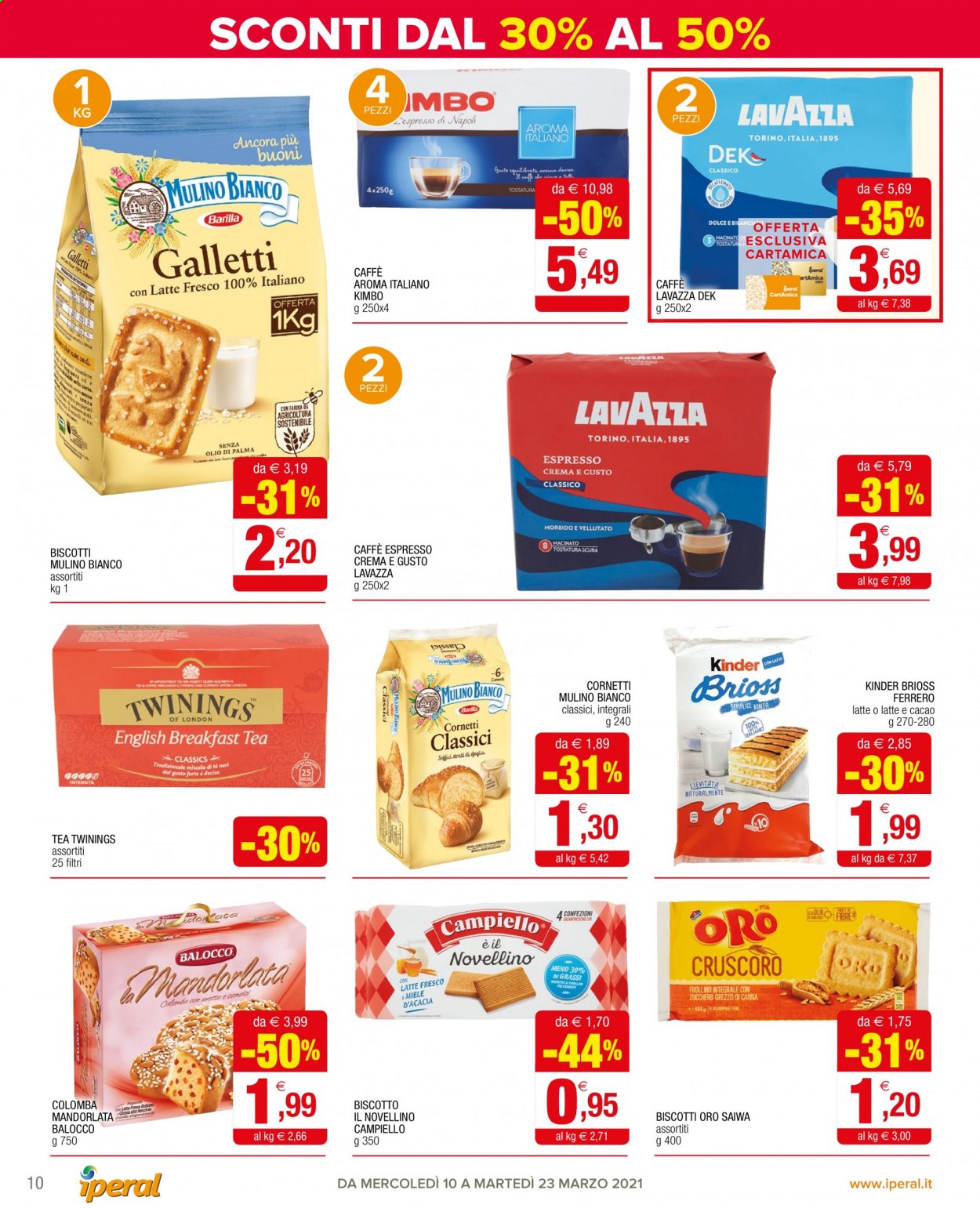 Volantino Iperal - 10/3/2021 - 23/3/2021. Pagina 10