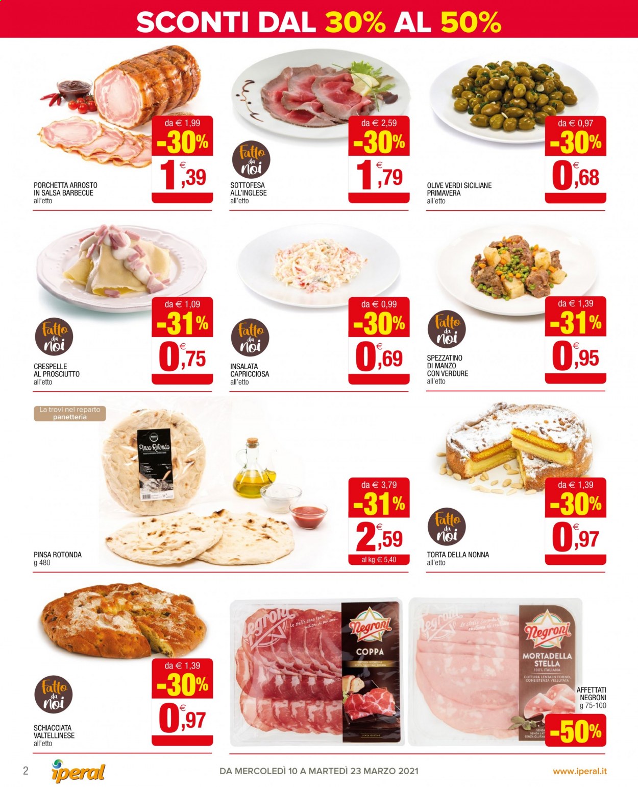 Volantino Iperal - 10/3/2021 - 23/3/2021. Pagina 2