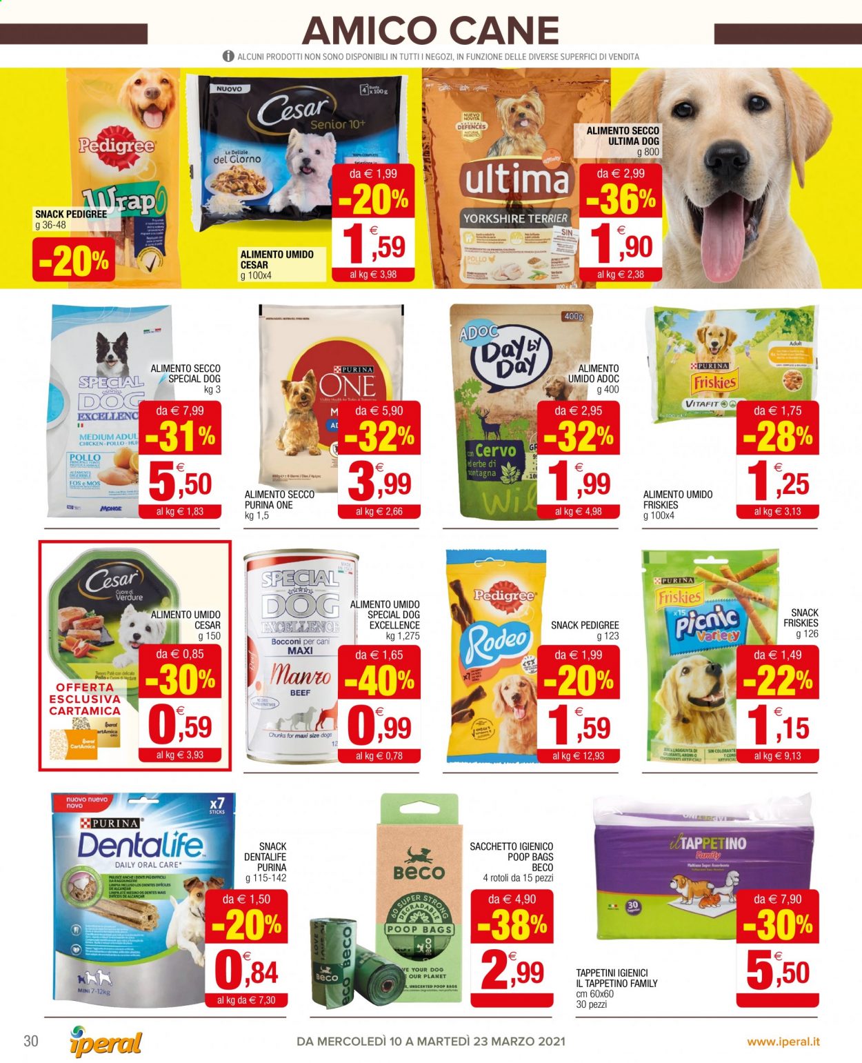 Volantino Iperal - 10/3/2021 - 23/3/2021. Pagina 30