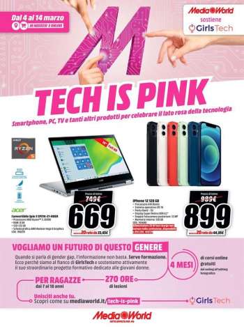 Volantino MediaWorld - 4.3.2021 - 14.3.2021.