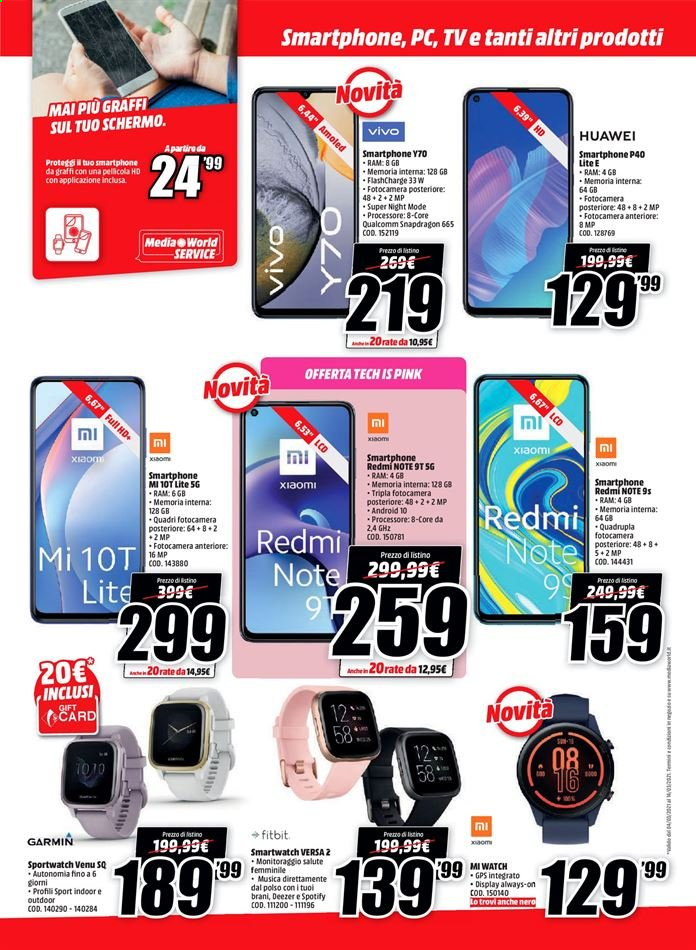 Volantino MediaWorld - 4/3/2021 - 14/3/2021. Pagina 4