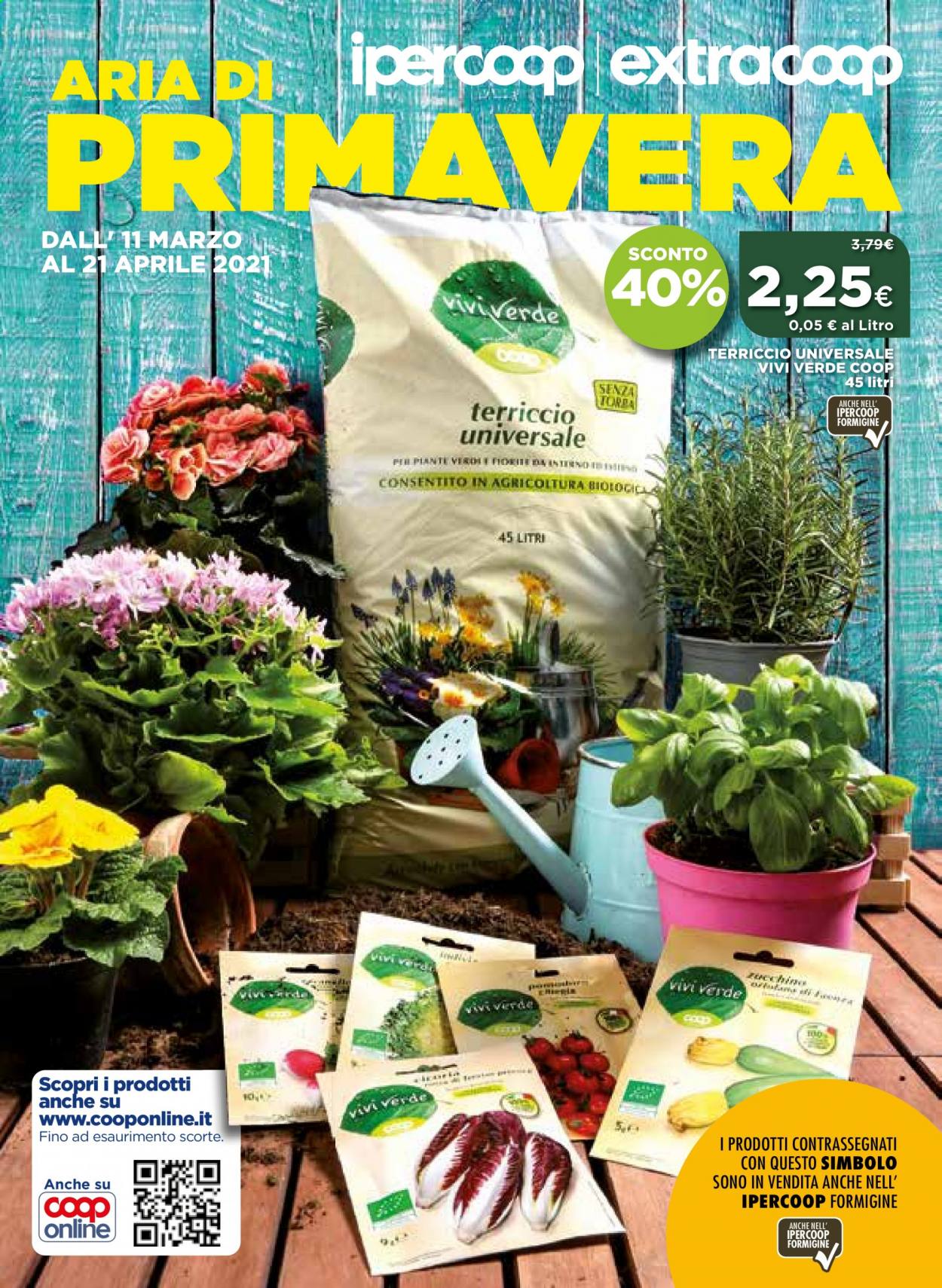 Volantino Coop - 11/3/2021 - 21/4/2021. Pagina 1