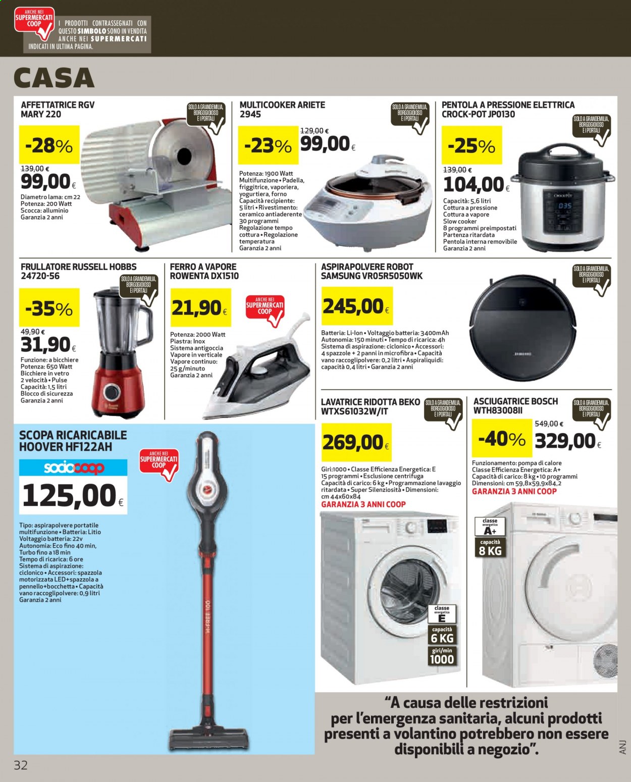 Volantino Coop - 11/3/2021 - 24/3/2021. Pagina 32