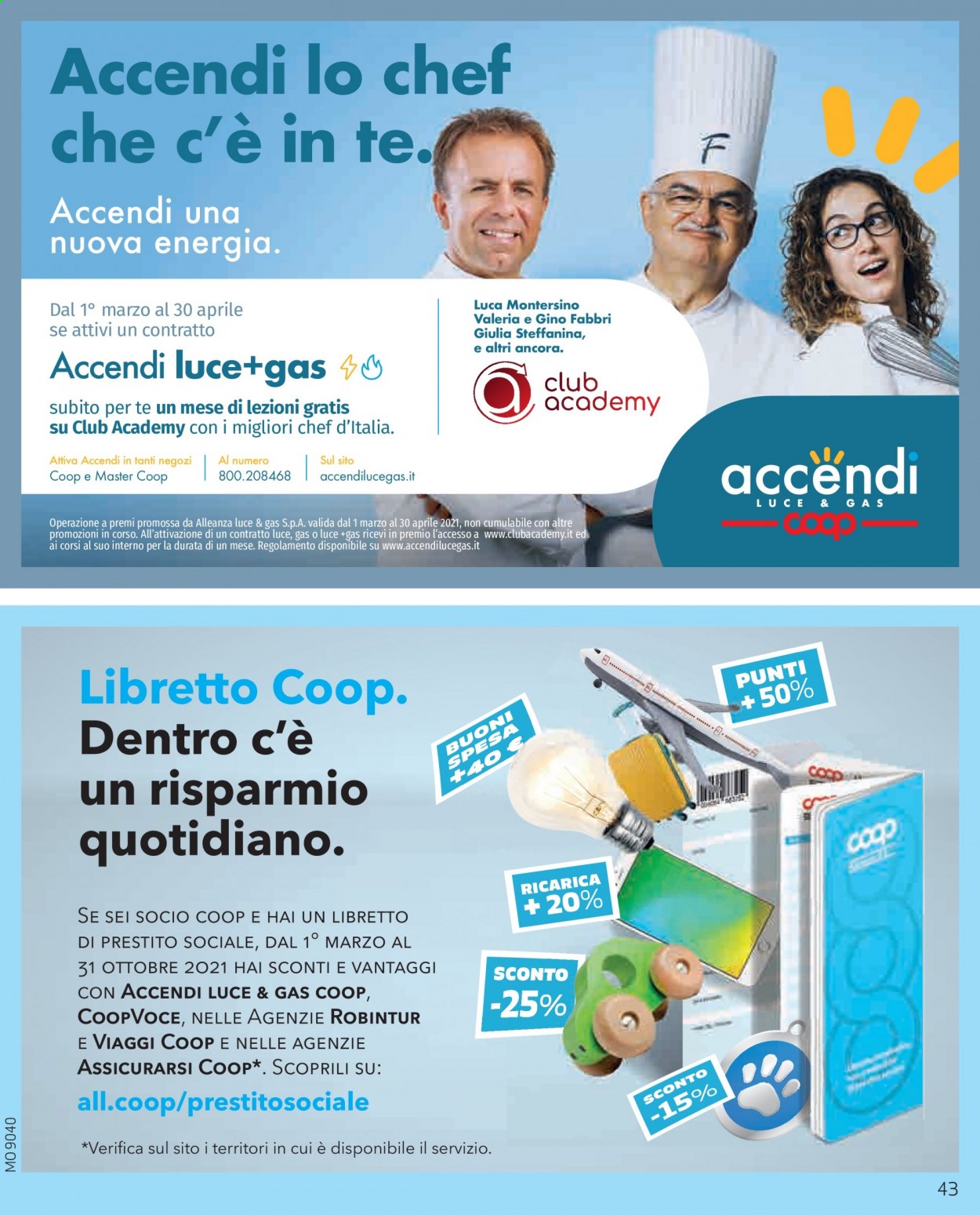 Volantino Coop - 11/3/2021 - 24/3/2021. Pagina 43