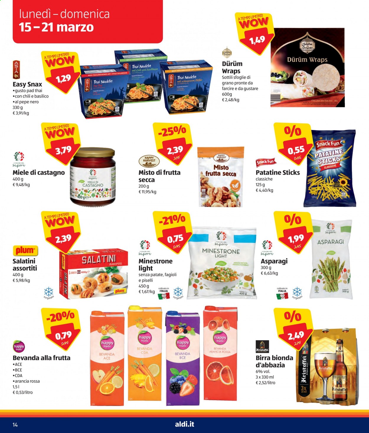 Volantino Aldi - 15/3/2021 - 21/3/2021. Pagina 14