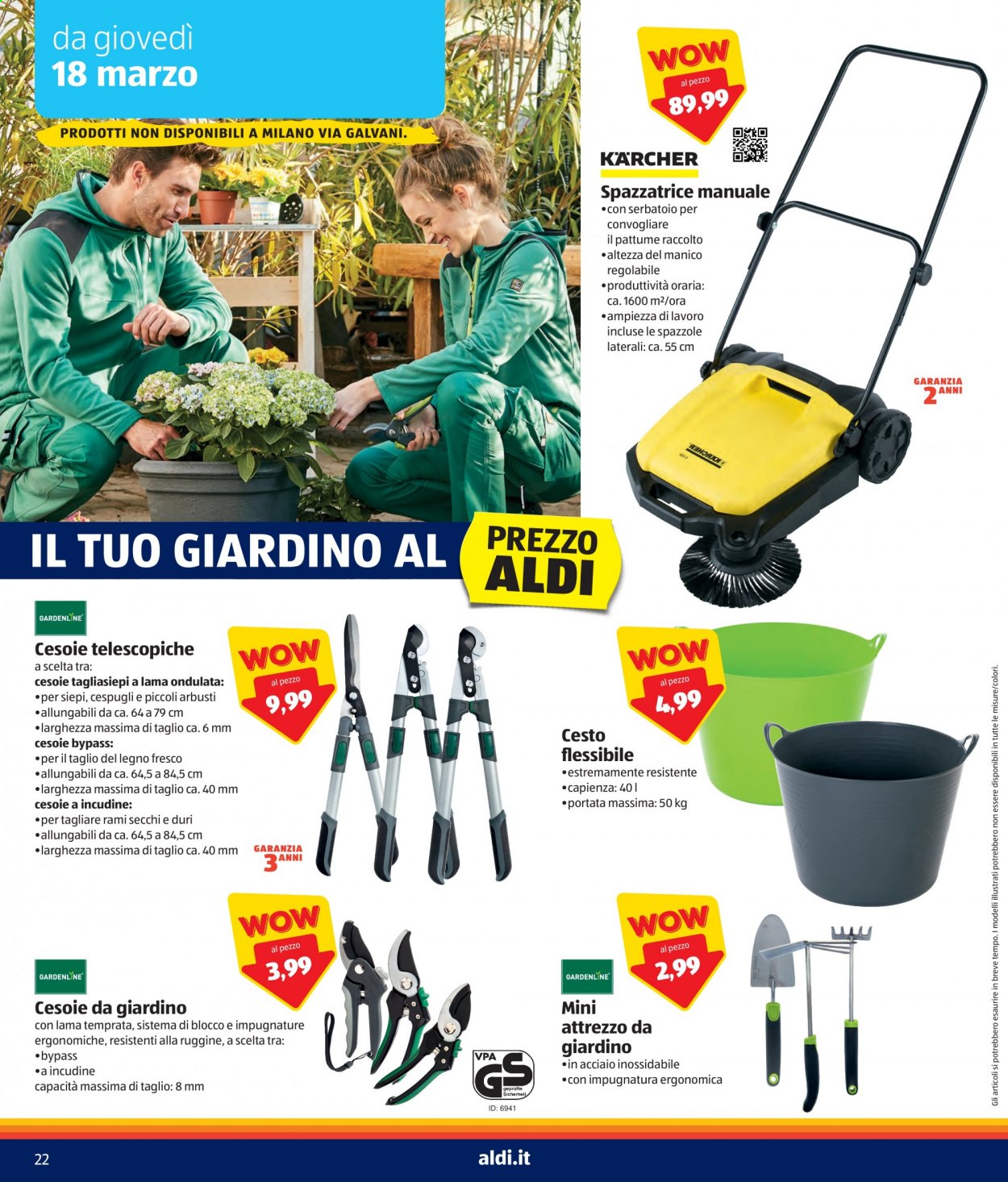 Volantino Aldi - 15/3/2021 - 21/3/2021. Pagina 22
