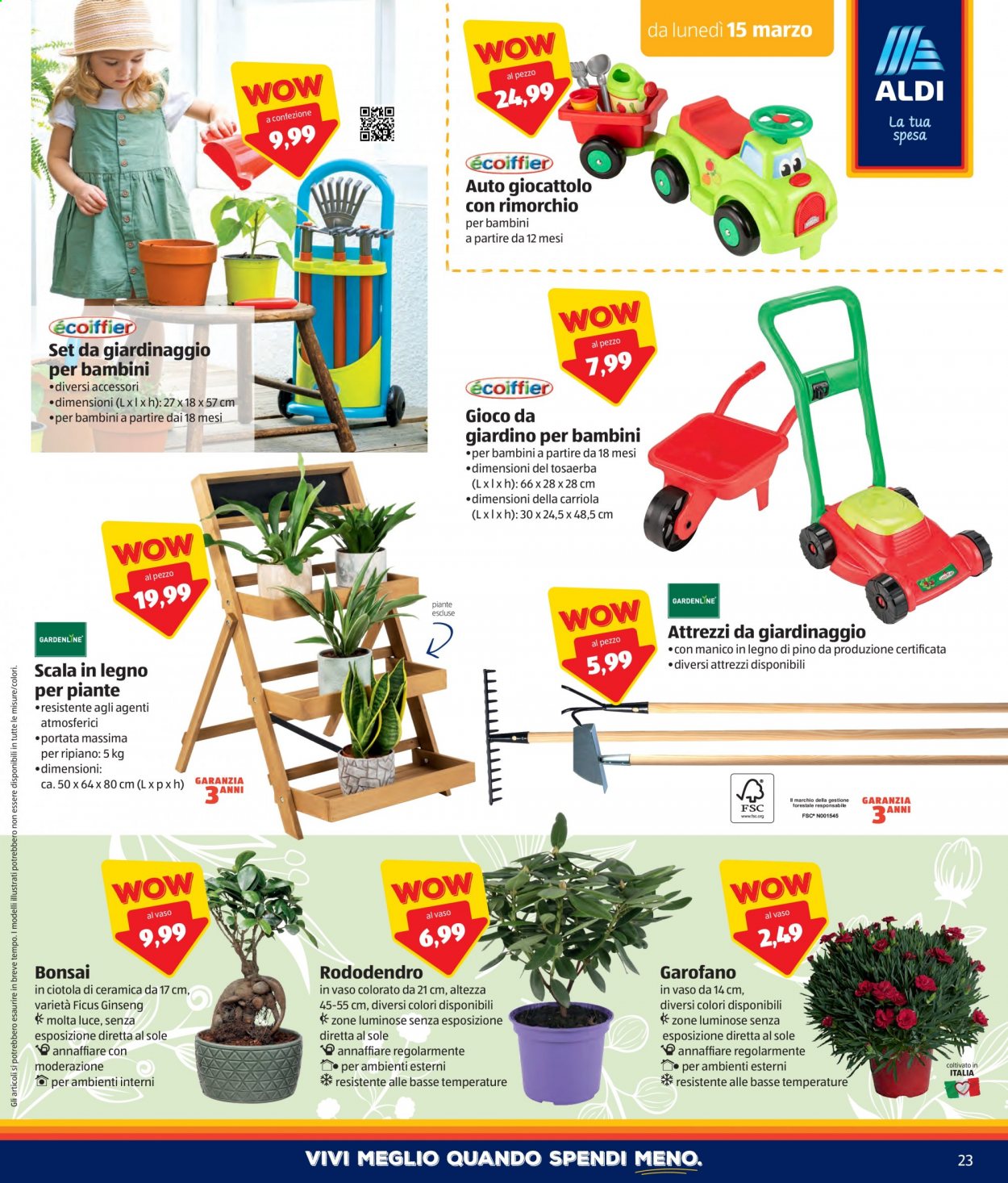 Volantino Aldi - 15/3/2021 - 21/3/2021. Pagina 23