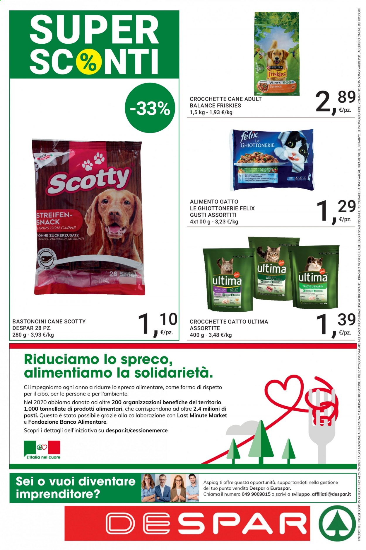 Volantino Despar - 11/3/2021 - 24/3/2021. Pagina 24