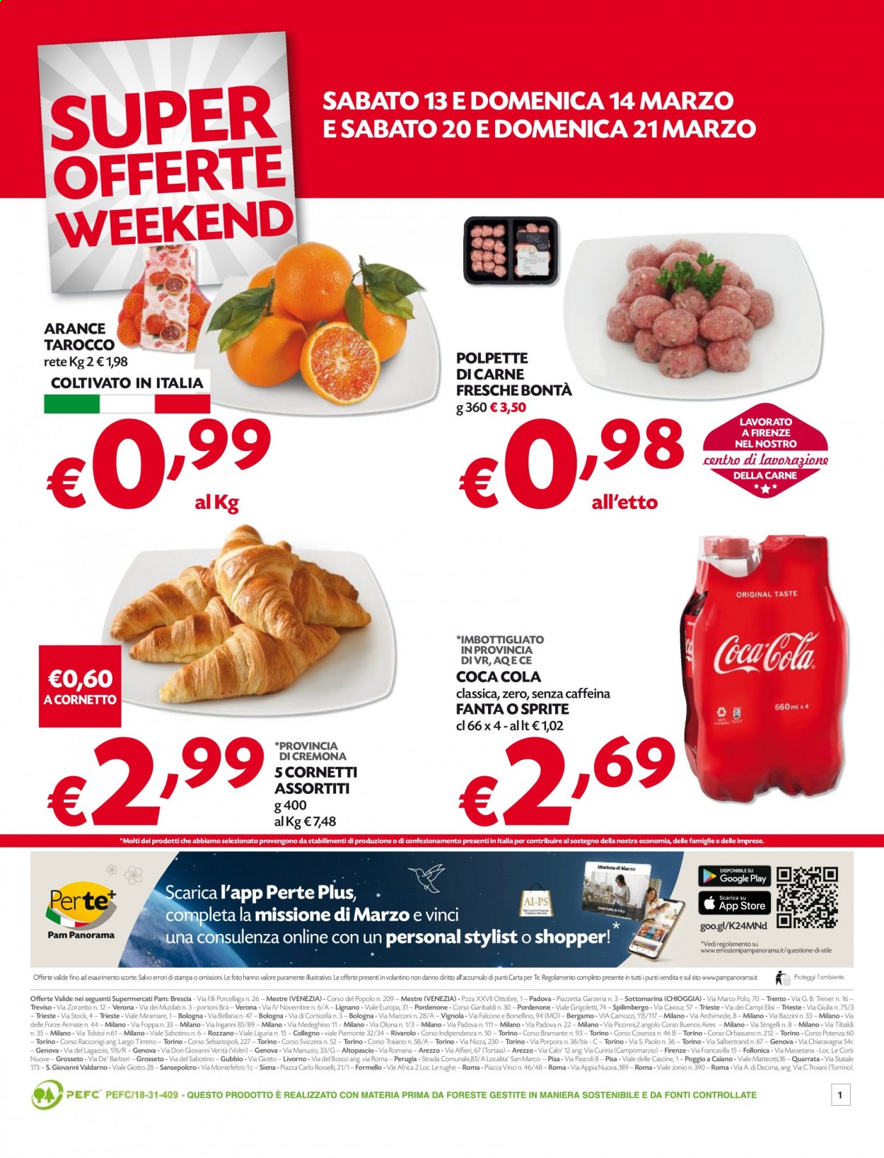 Volantino Pam Panorama - 11/3/2021 - 21/3/2021. Pagina 18