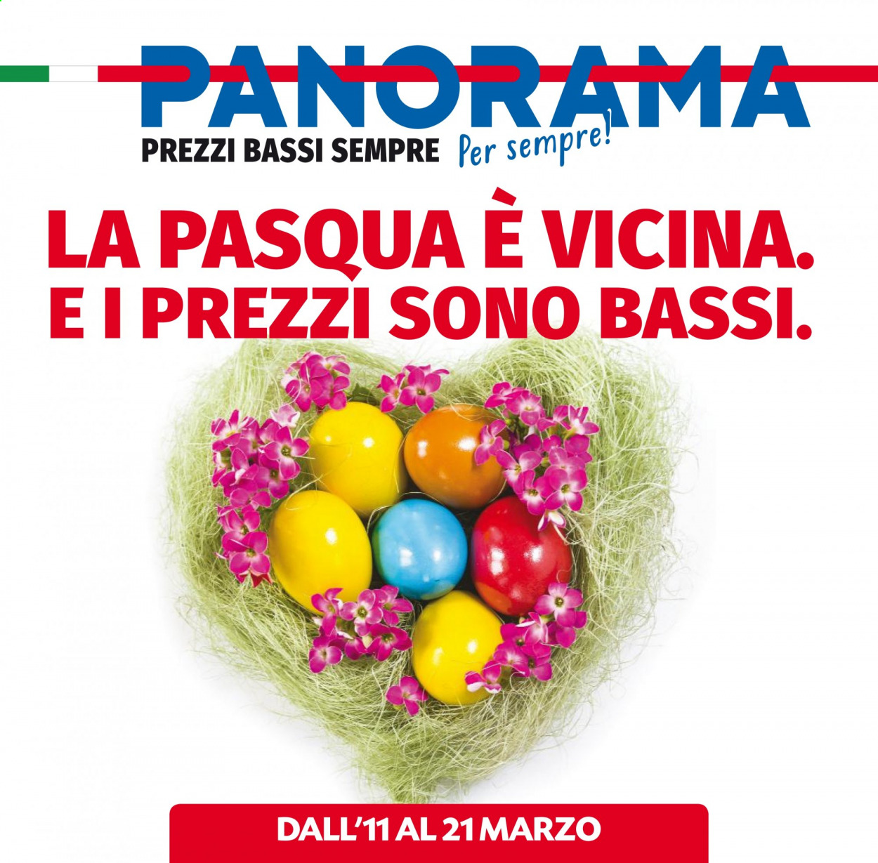 Volantino Panorama - 11/3/2021 - 21/3/2021. Pagina 1