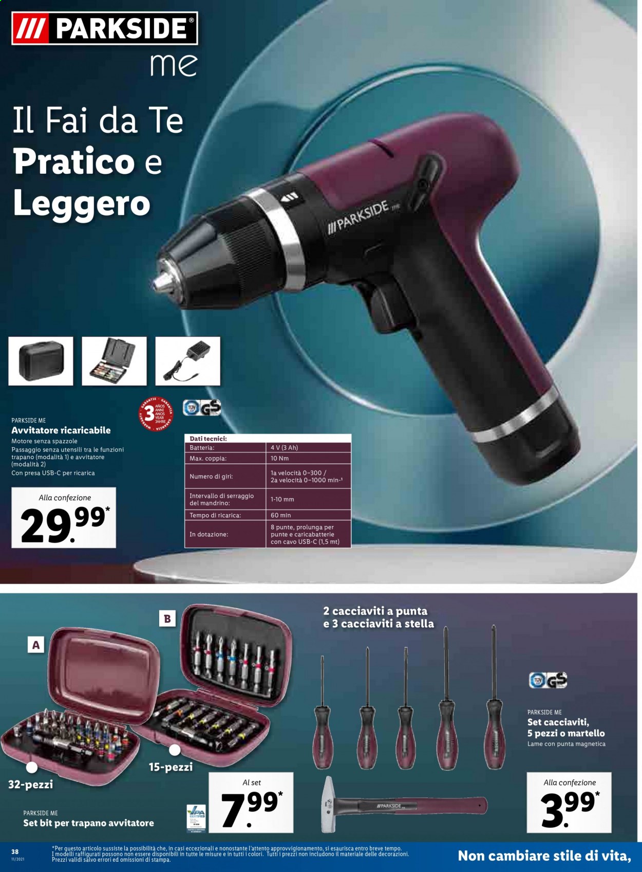Volantino Lidl - 15/3/2021 - 21/3/2021. Pagina 38