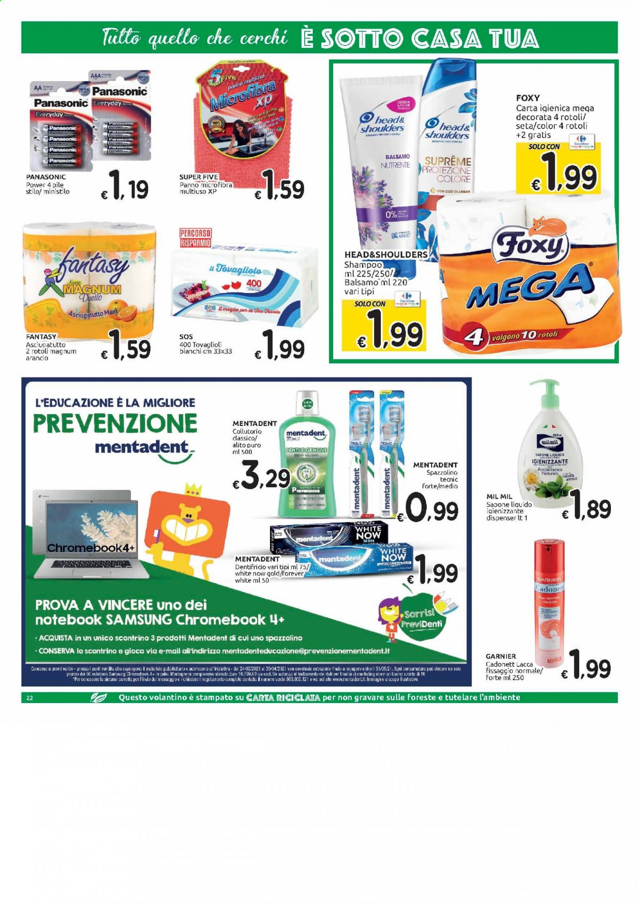 Volantino Carrefour - 10/3/2021 - 22/3/2021. Pagina 22