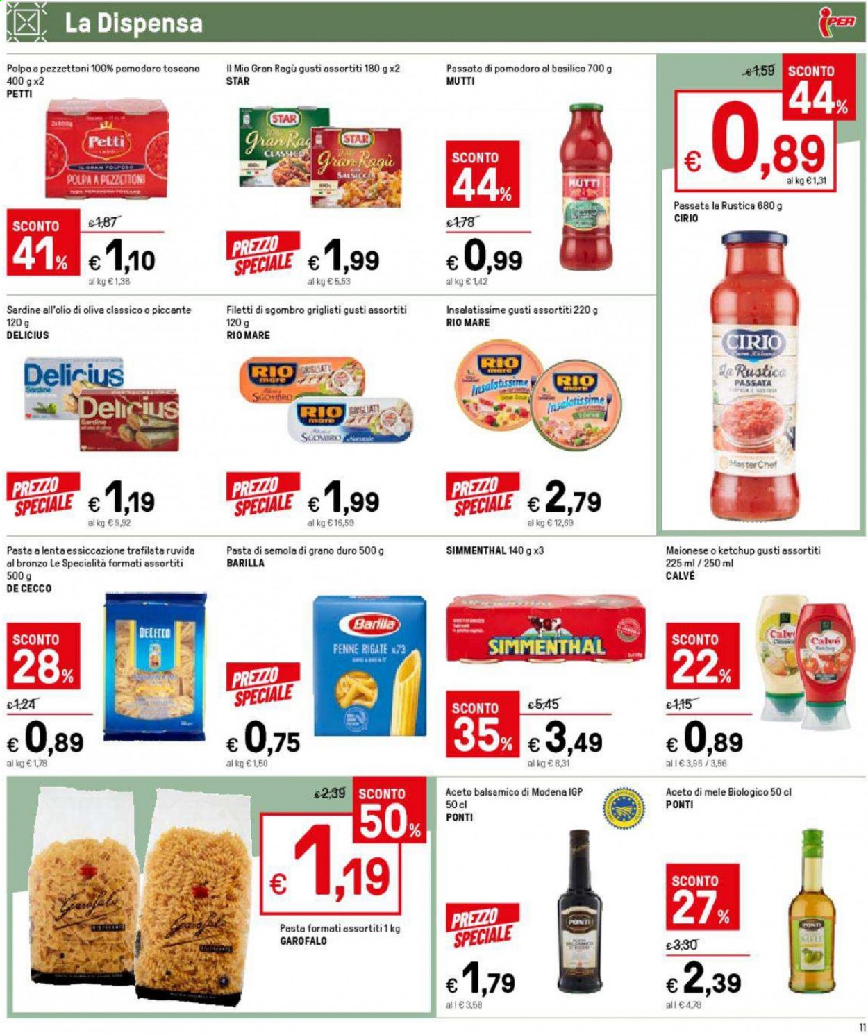 Volantino Iper, La grande i - 15/3/2021 - 25/3/2021. Pagina 11