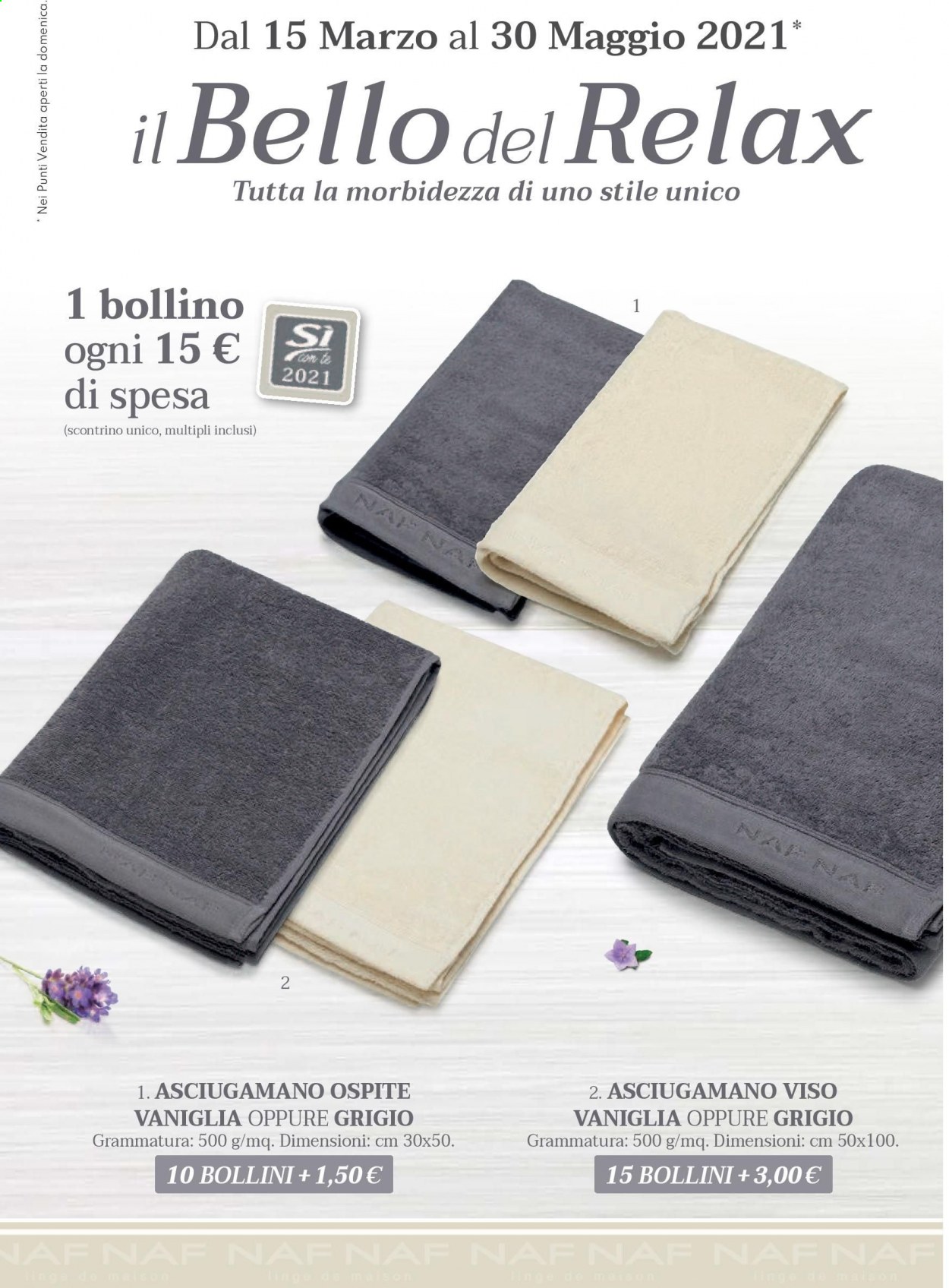 thumbnail - Volantino Si con te - 15/3/2021 - 30/5/2021 - Prodotti in offerta - vaniglia, asciugamano. Pagina 2.