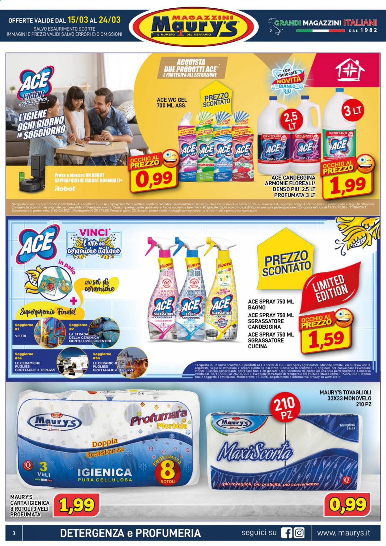 Volantino Maury's - 15/3/2021 - 24/3/2021. Pagina 3