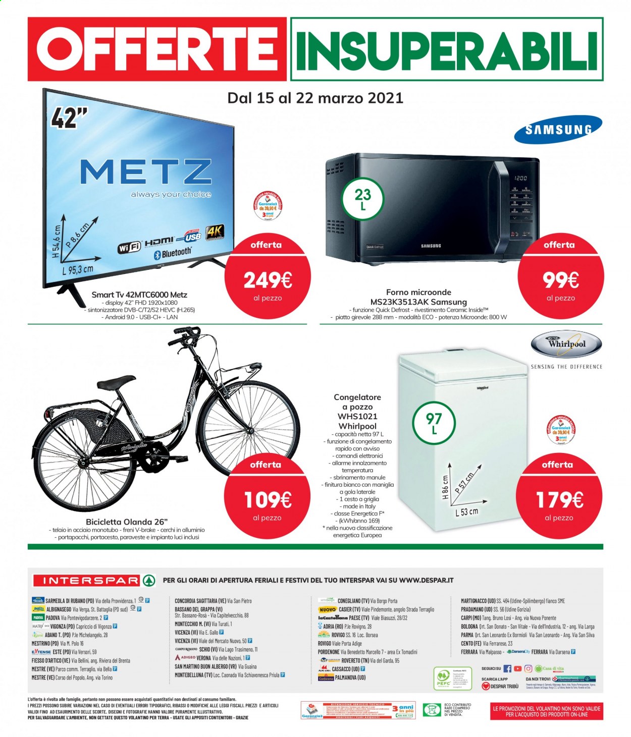 Volantino Interspar - 15/3/2021 - 22/3/2021. Pagina 8