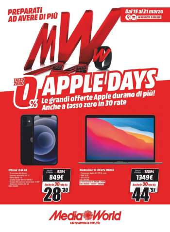 Volantino MediaWorld - 15.3.2021 - 21.3.2021.