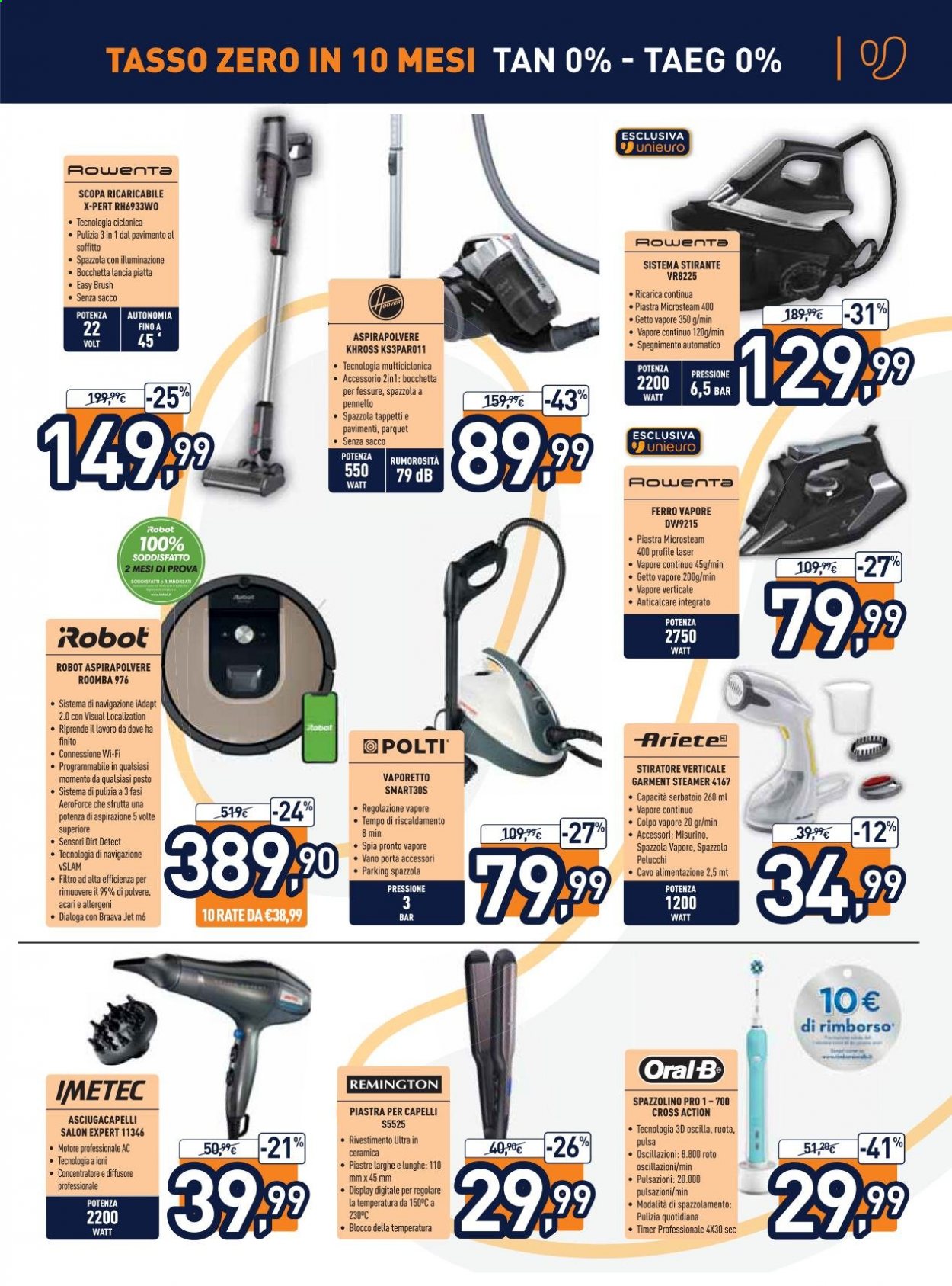 Volantino Unieuro - 15/3/2021 - 28/3/2021. Pagina 9
