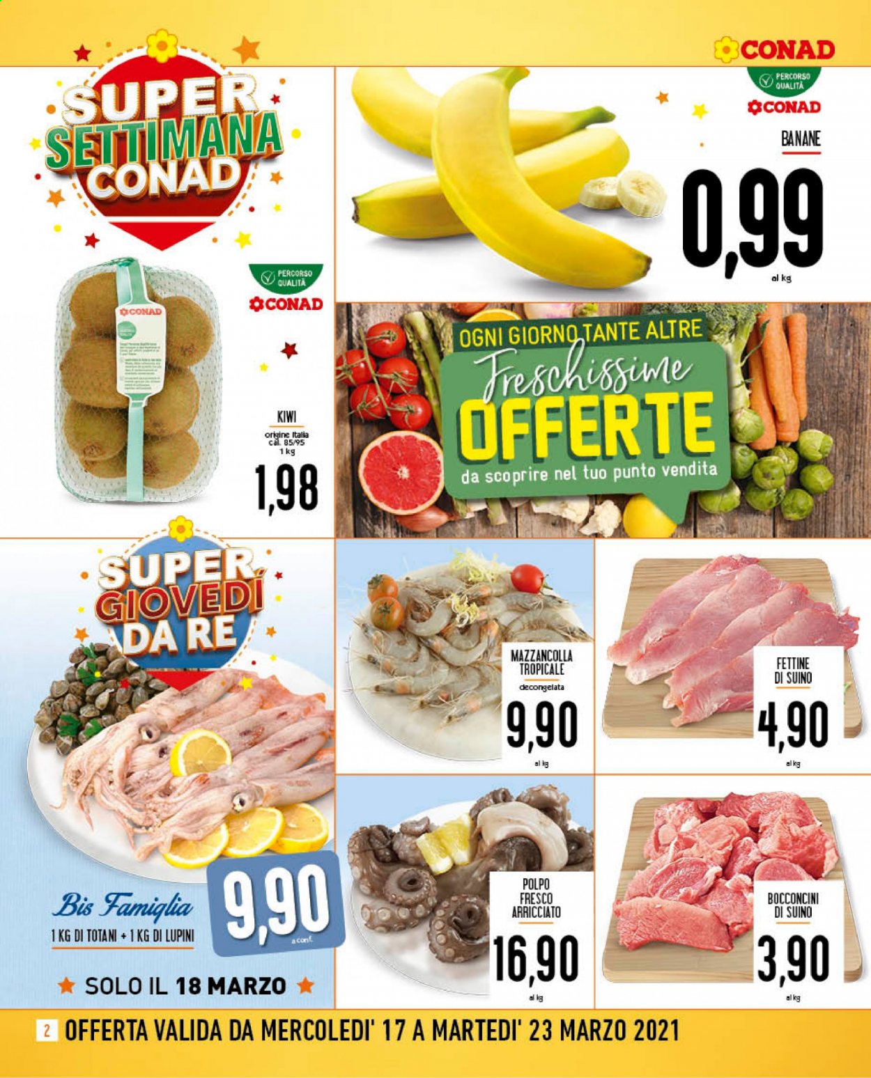 Leták Conad - 17.3.2021 - 23.3.2021. Strana 2