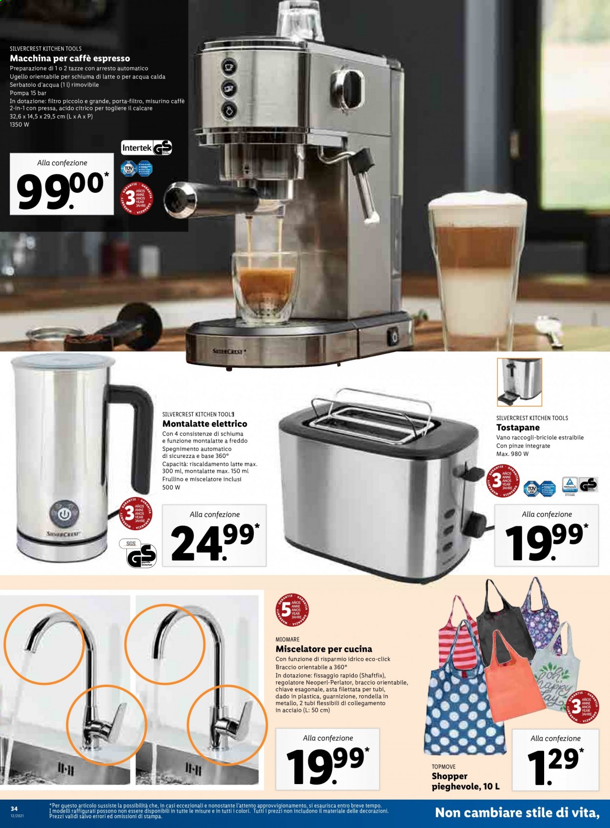 Volantino Lidl - 22/3/2021 - 28/3/2021. Pagina 34