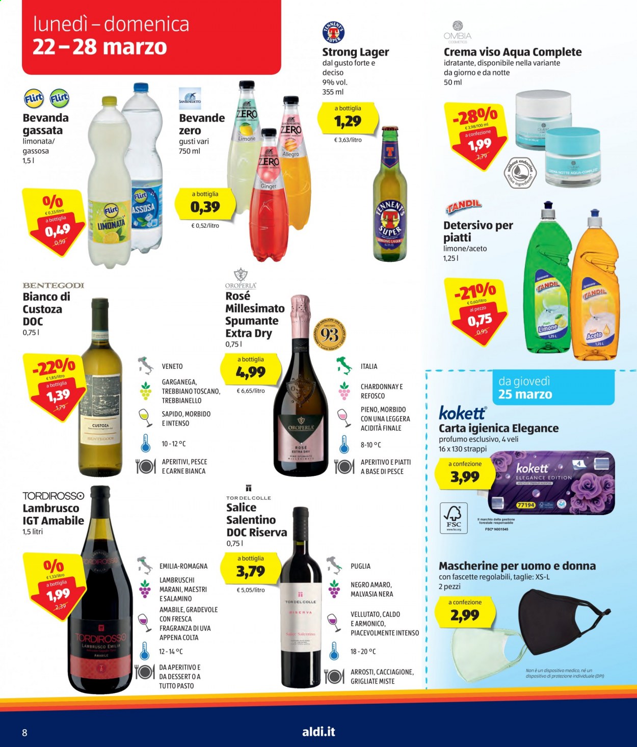 Volantino Aldi - 22/3/2021 - 28/3/2021. Pagina 8