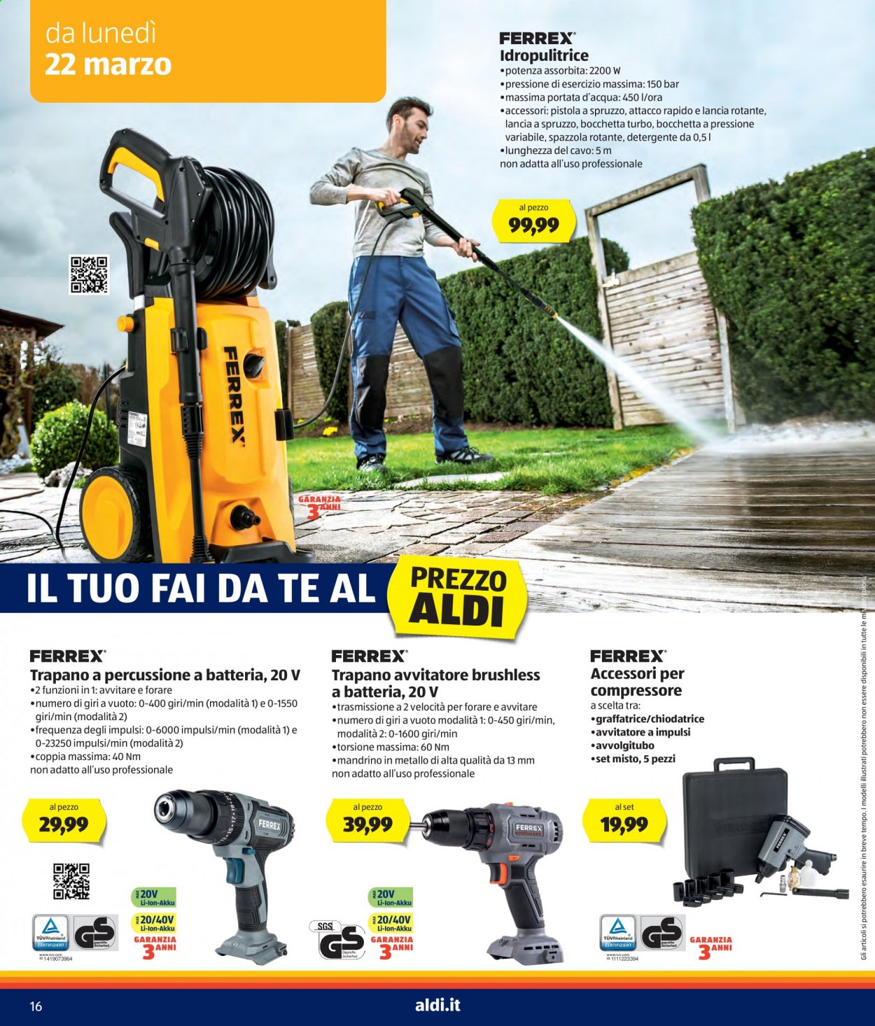 Volantino Aldi - 22/3/2021 - 28/3/2021. Pagina 16