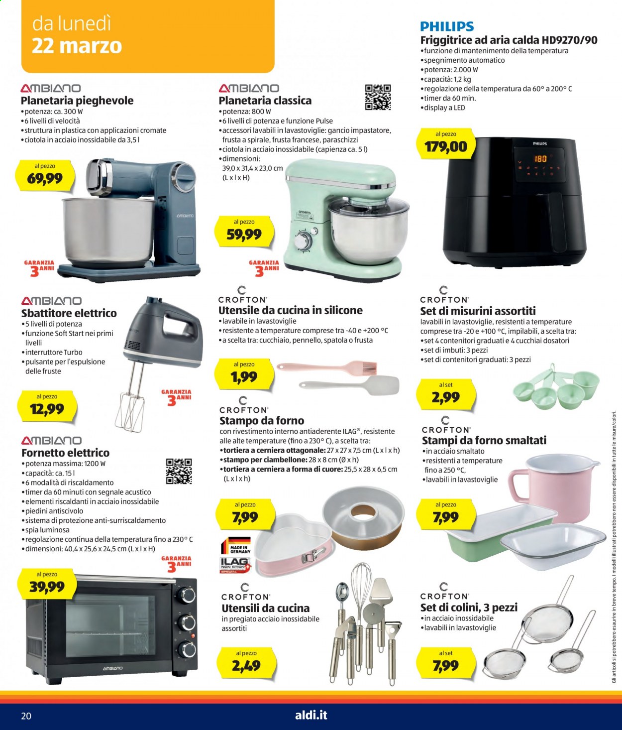 Volantino Aldi - 22/3/2021 - 28/3/2021. Pagina 20
