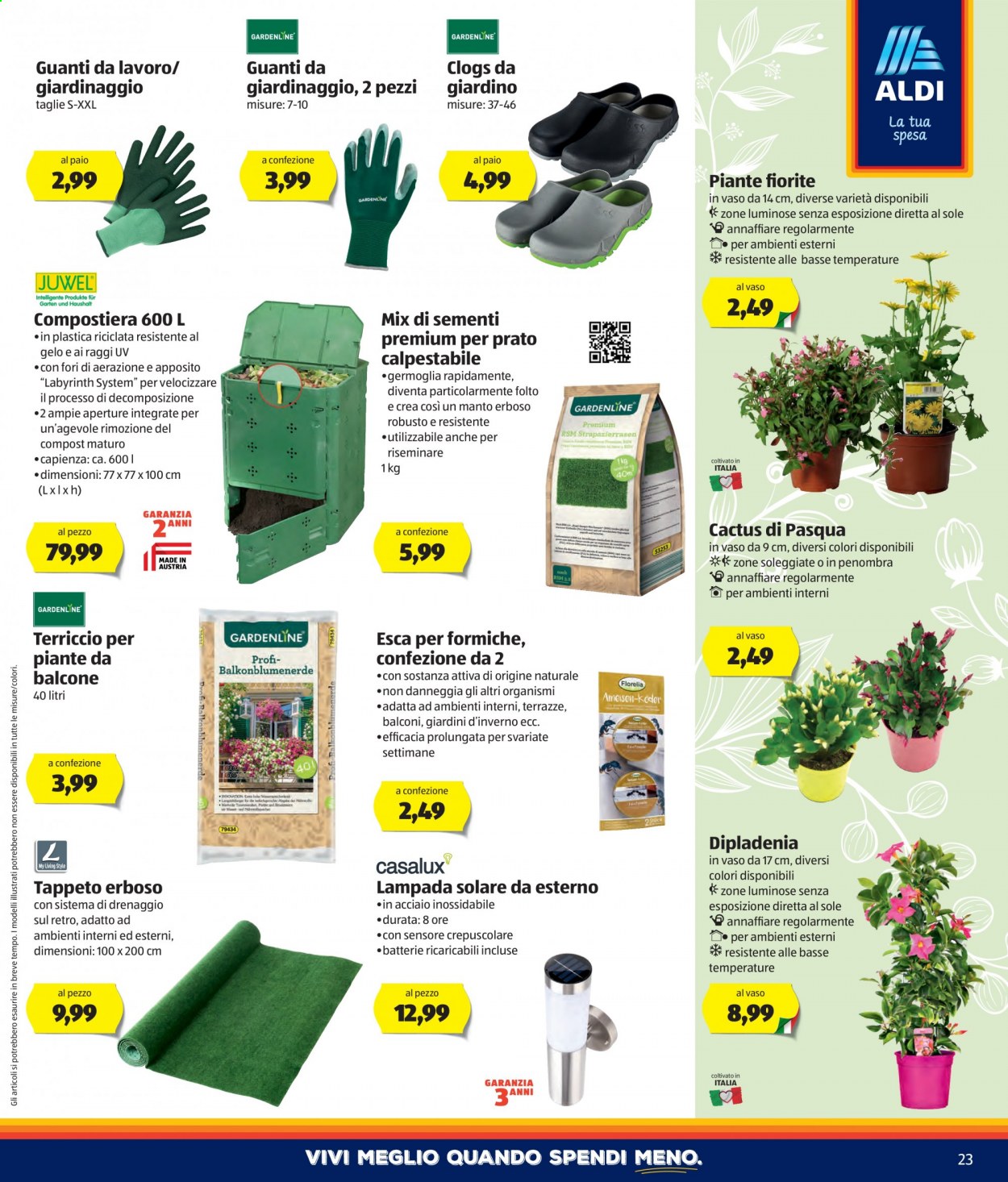 Volantino Aldi - 22/3/2021 - 28/3/2021. Pagina 23