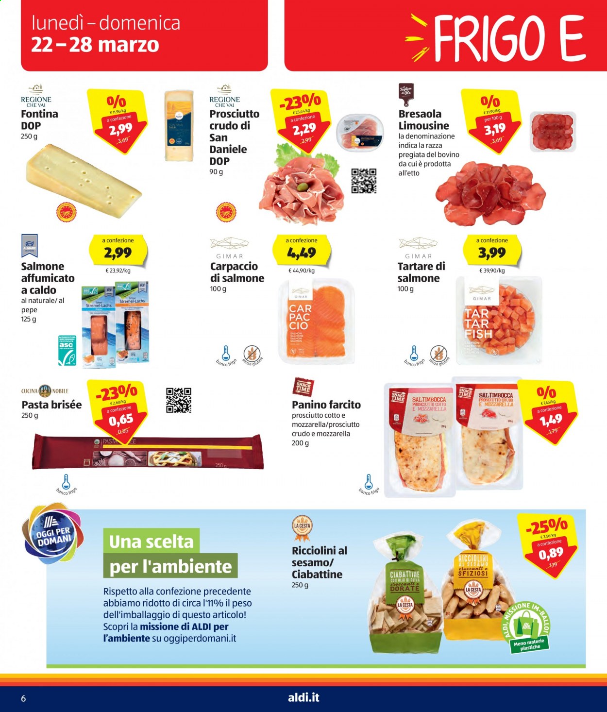 Volantino Aldi - 22/3/2021 - 28/3/2021. Pagina 6