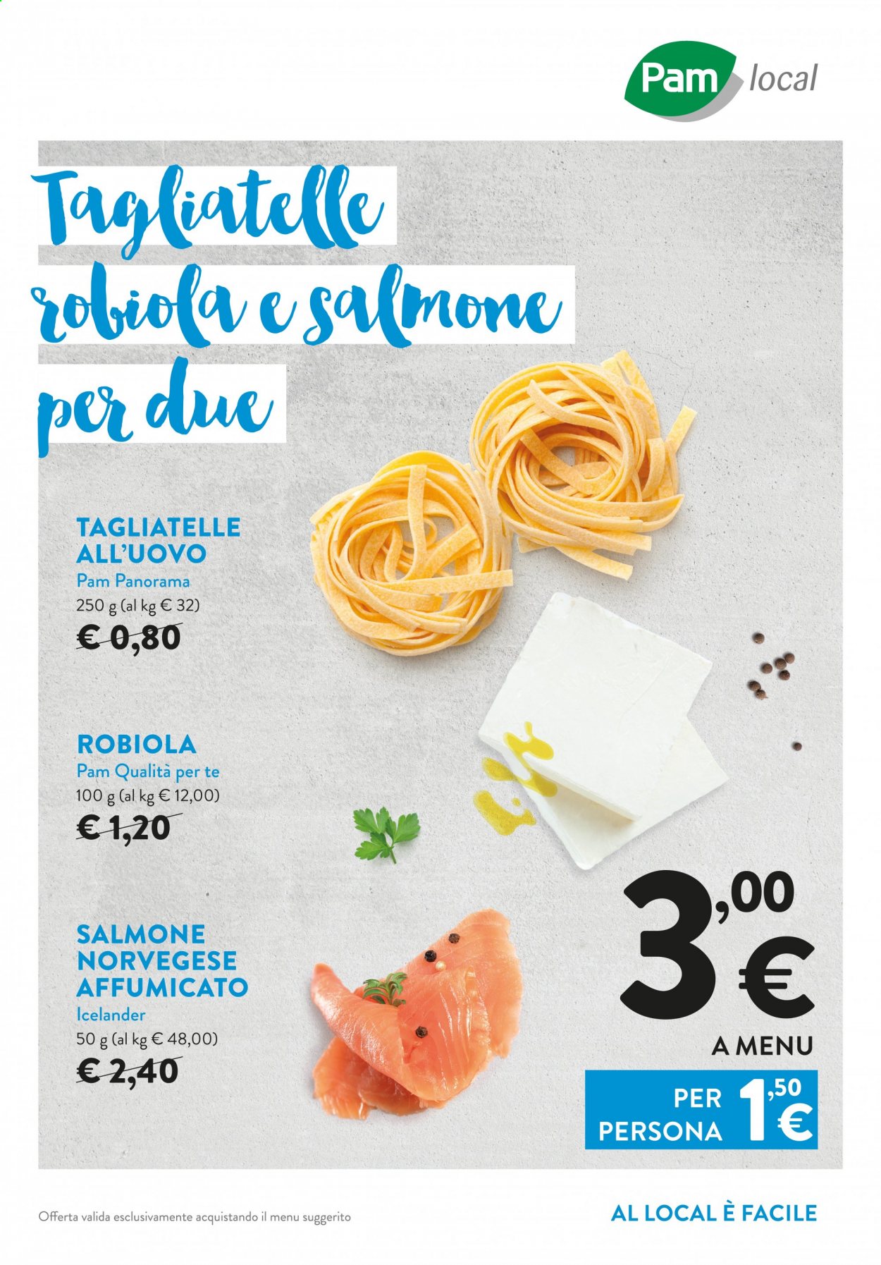 Volantino Pam local. Pagina 1