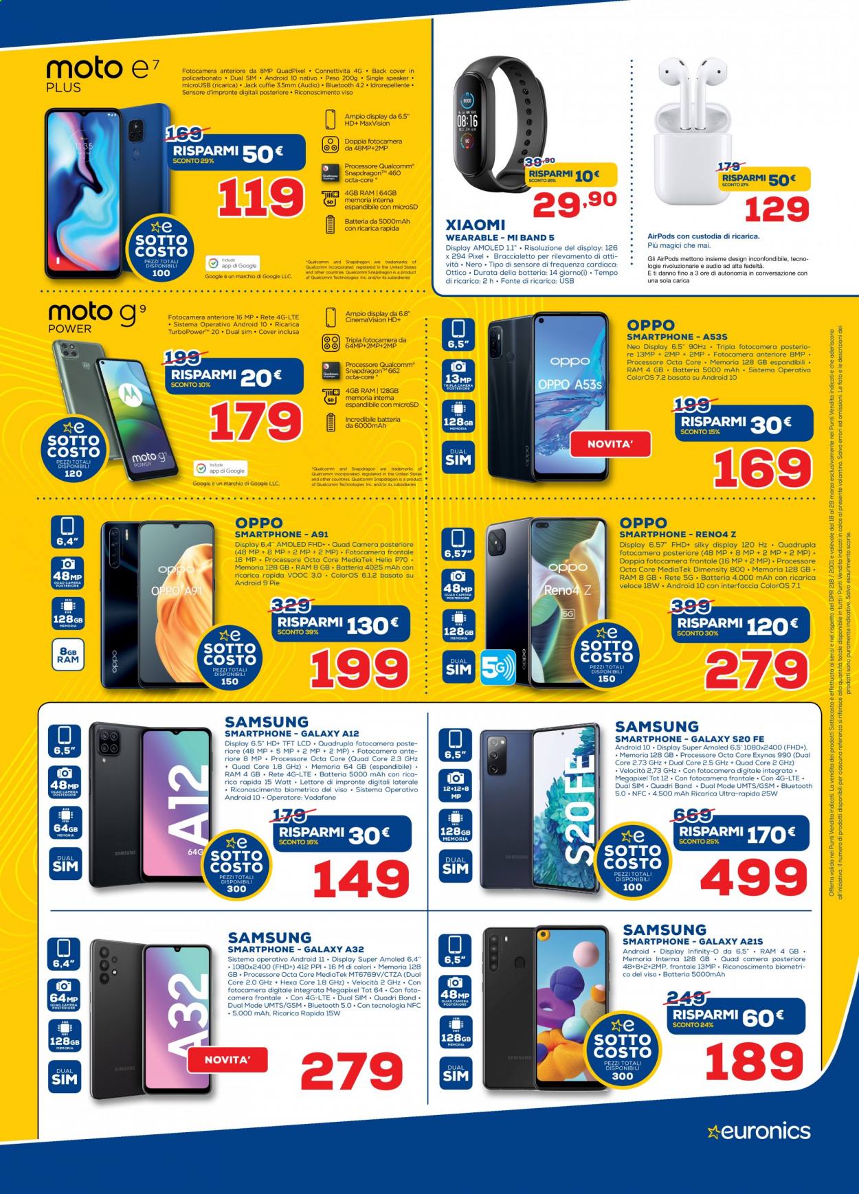 Volantino Euronics - 18/3/2021 - 29/3/2021. Pagina 8