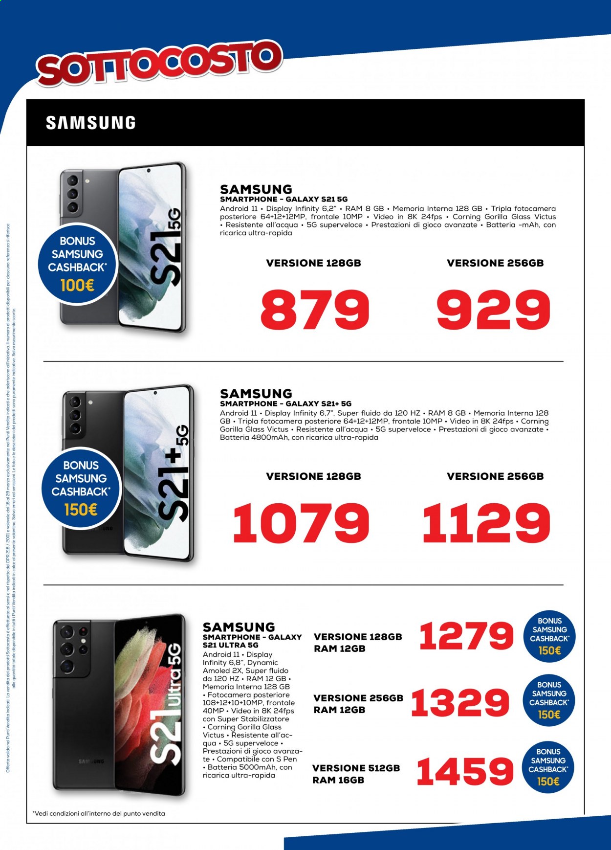 Volantino Euronics - 18/3/2021 - 29/3/2021. Pagina 9