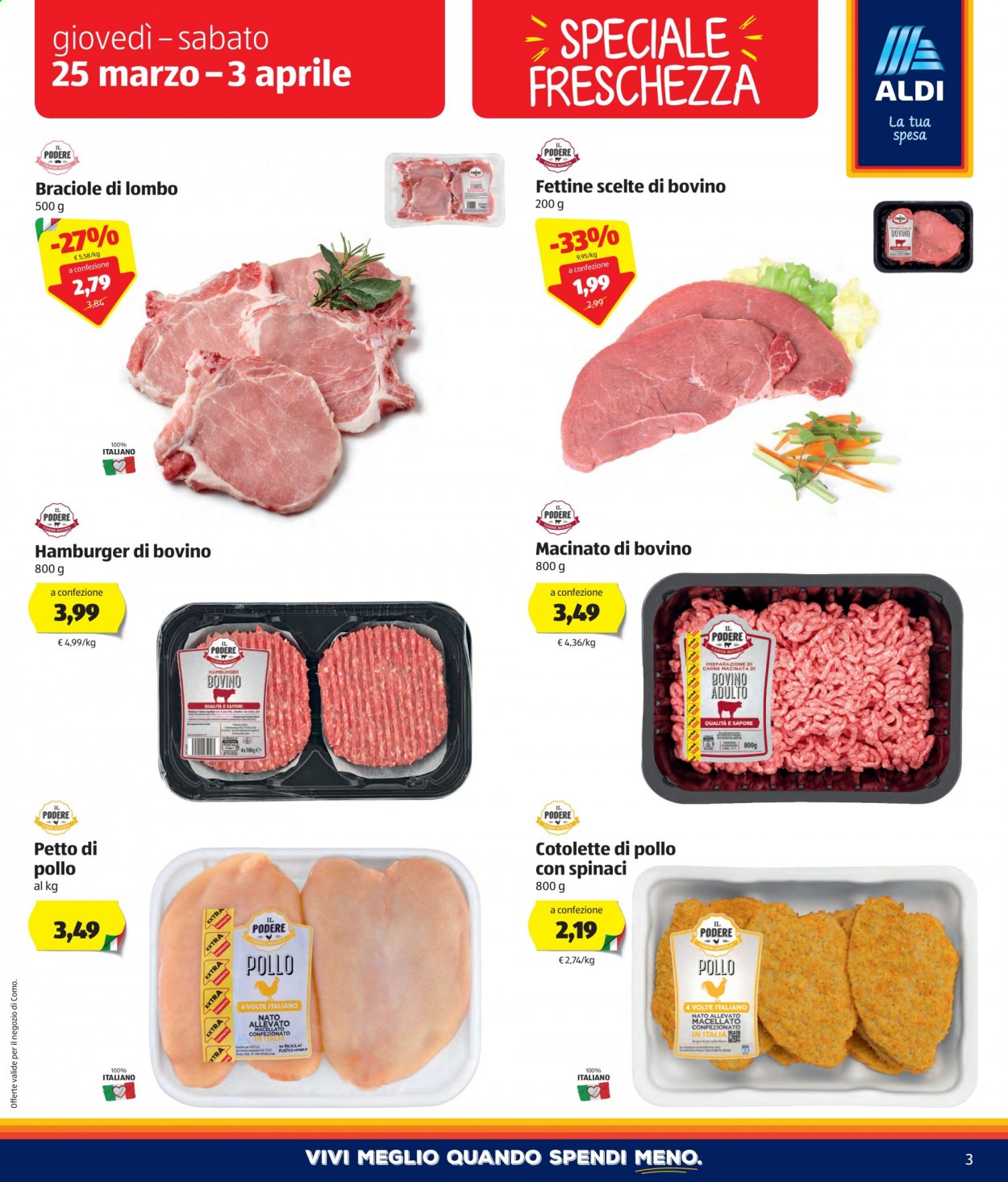 Volantino Aldi - 25/3/2021 - 3/4/2021. Pagina 3