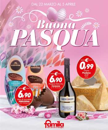 Volantino Famila - 22.3.2021 - 5.4.2021.