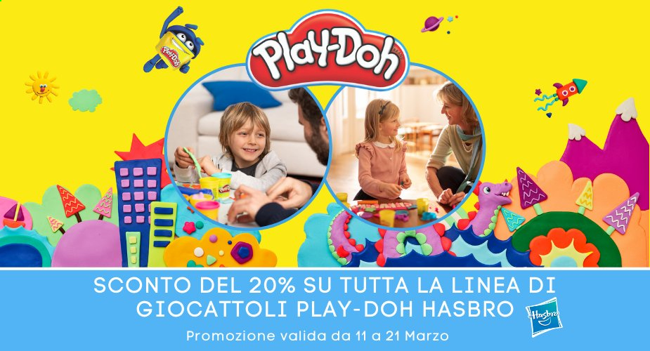 thumbnail - Volantino Toys Center - 11/3/2021 - 21/3/2021 - Prodotti in offerta - Play-Doh, giocattoli, Hasbro. Pagina 1.