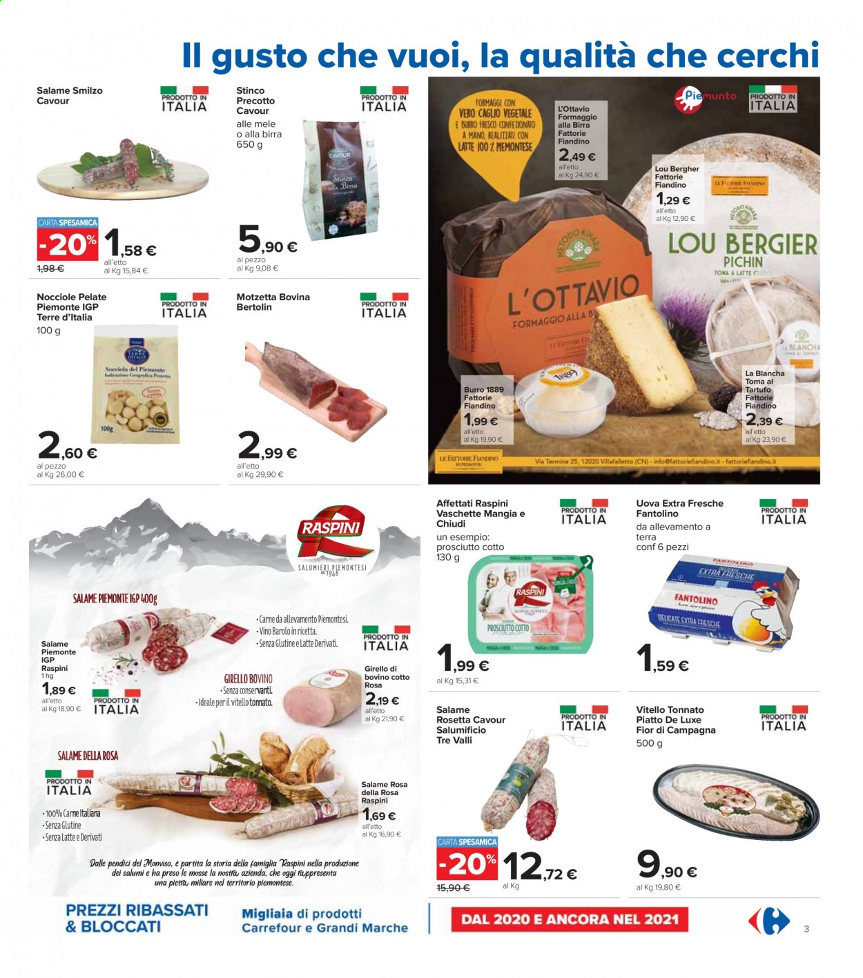 Volantino Carrefour - 22/3/2021 - 5/4/2021. Pagina 3