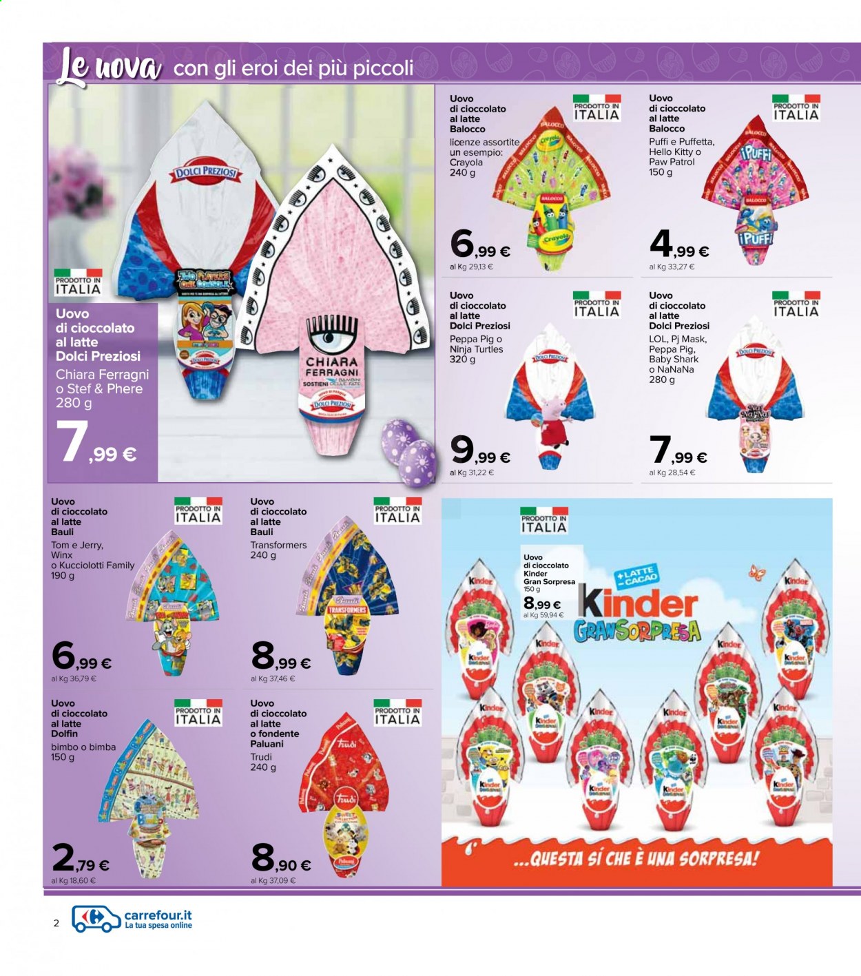 Volantino Carrefour - 22/3/2021 - 5/4/2021. Pagina 2