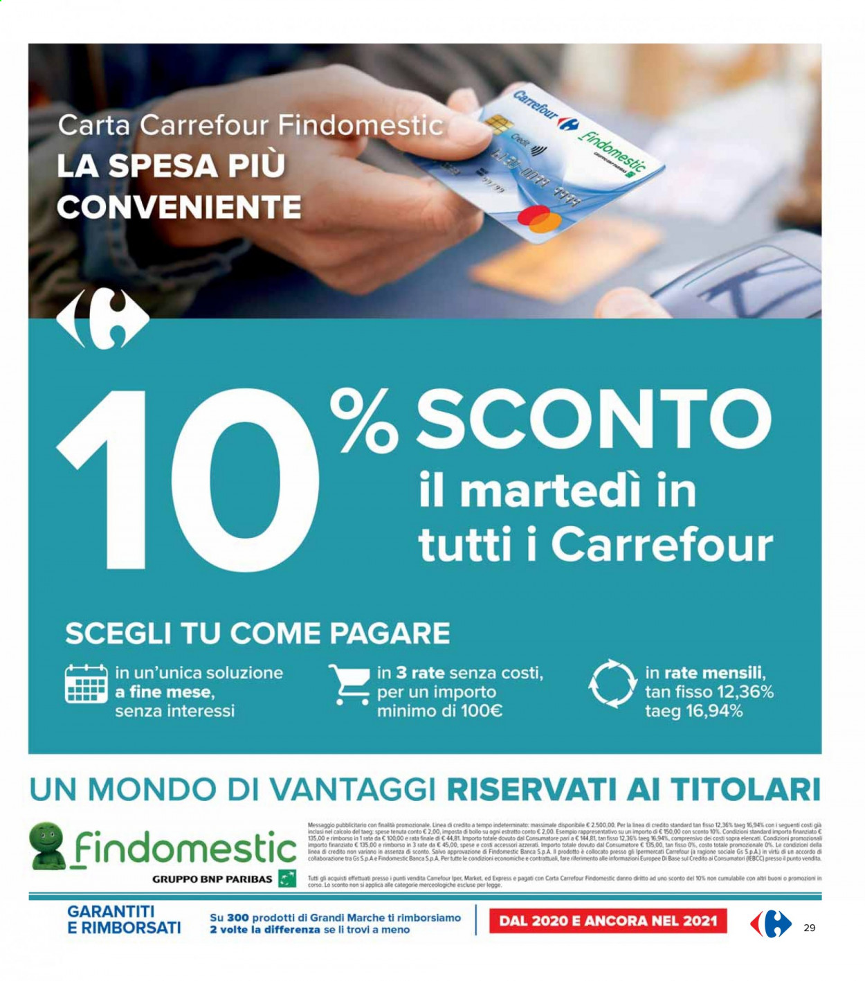 Volantino Carrefour - 22/3/2021 - 5/4/2021. Pagina 29