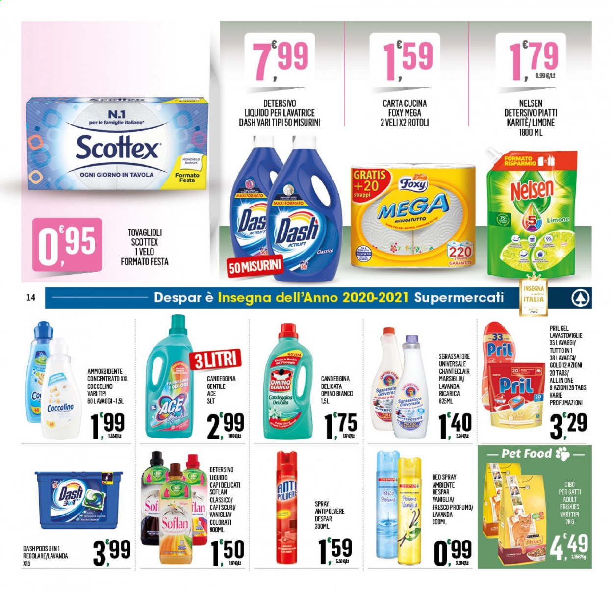 Volantino Despar - 22/3/2021 - 28/3/2021. Pagina 14