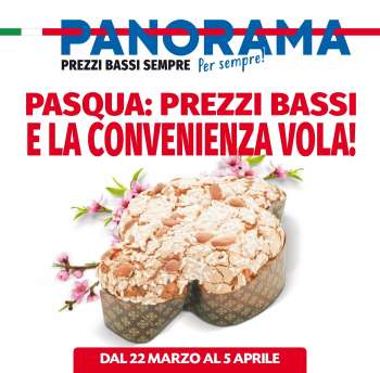 Volantino Panorama - 22.3.2021 - 5.4.2021.