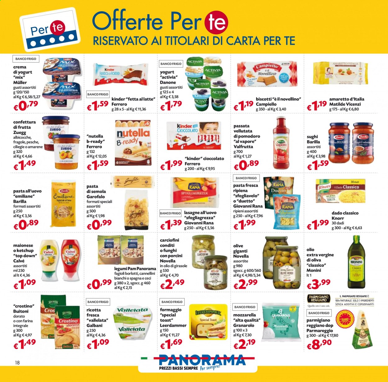 Volantino Panorama - 22/3/2021 - 5/4/2021. Pagina 18
