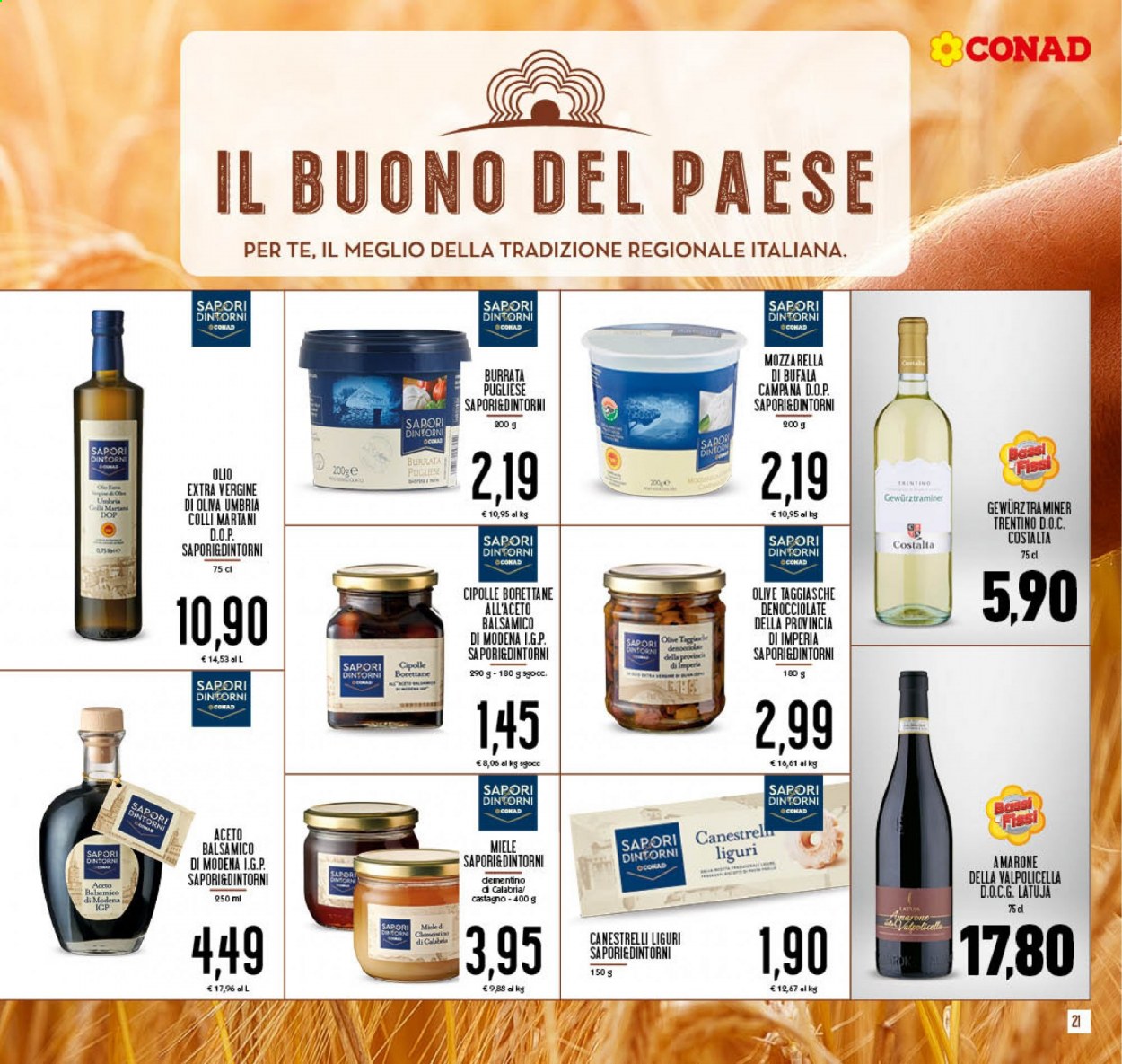 Volantino Conad - 24/3/2021 - 3/4/2021. Pagina 21