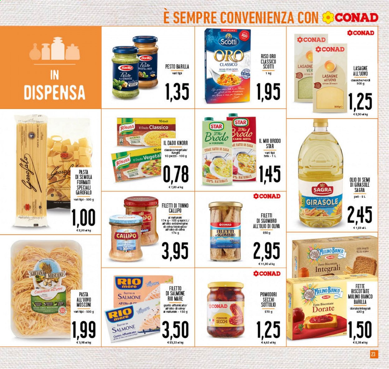 Volantino Conad - 24/3/2021 - 3/4/2021. Pagina 23